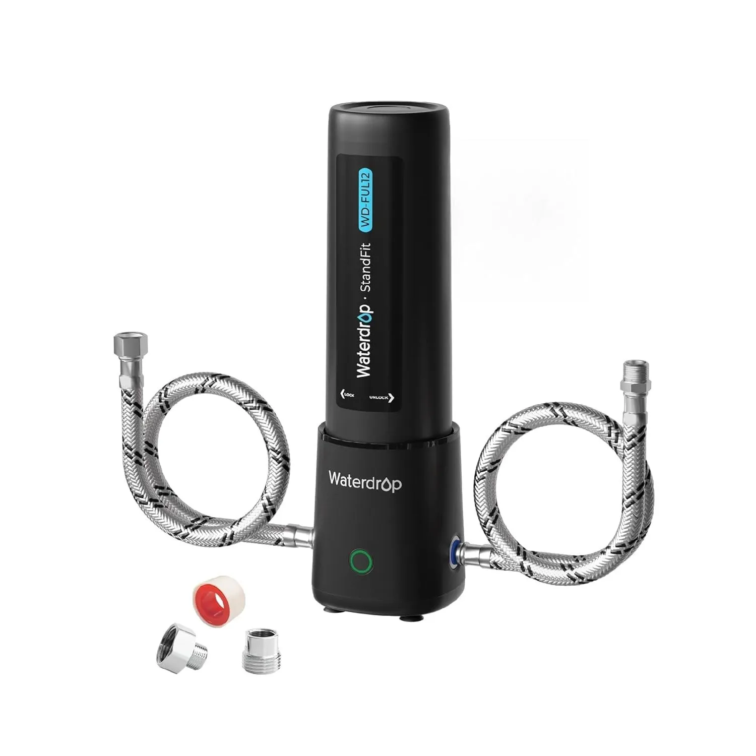 Waterdrop UL12A Untertisch-Wasserfiltersystem, Kein Bohren, Wechselanzeige | Reduziert PFAS, Blei, Chlor, Schlechten Ge…