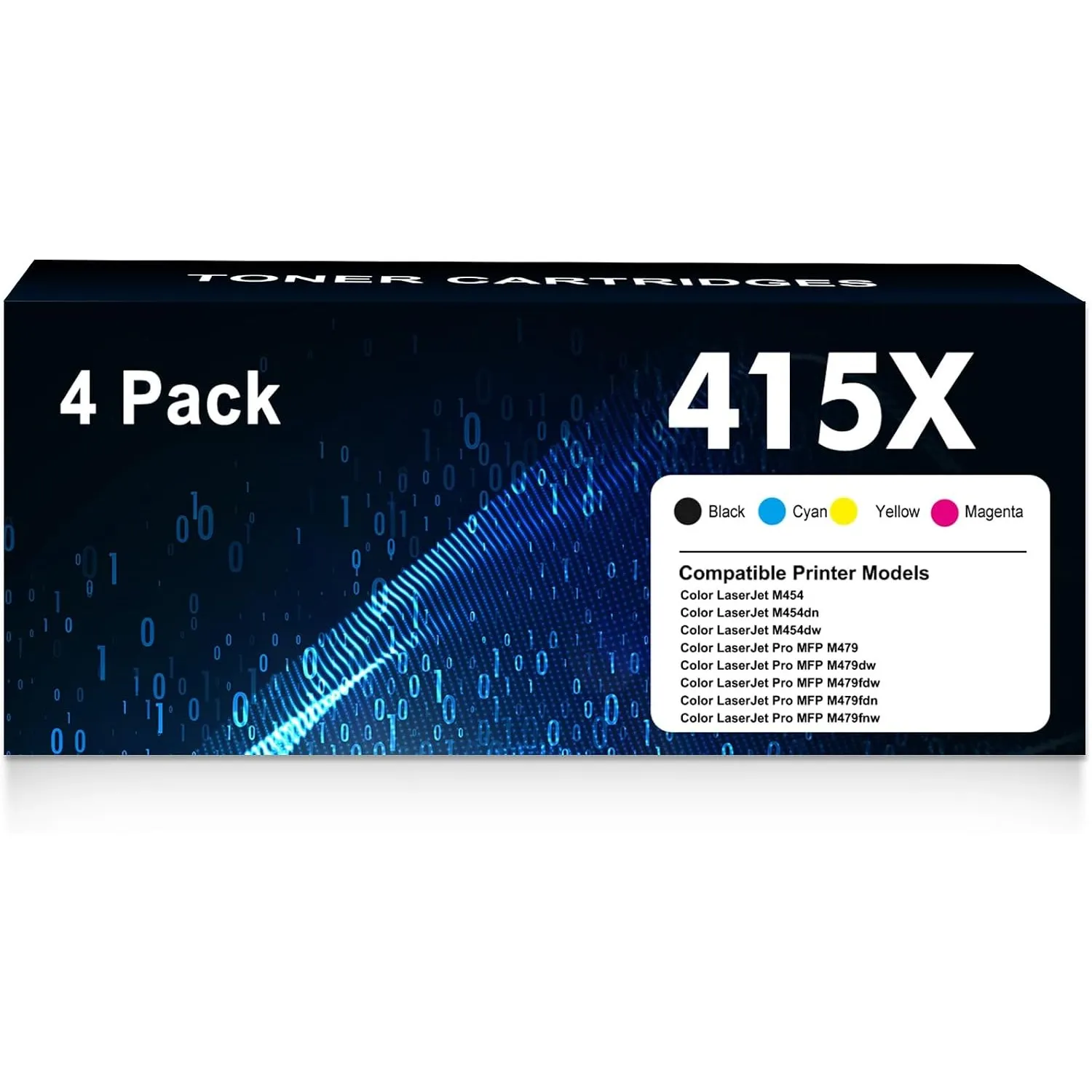415X MFP M479dw M479fnw Toner Set Kompatibel für HP 415X 415A Multipack