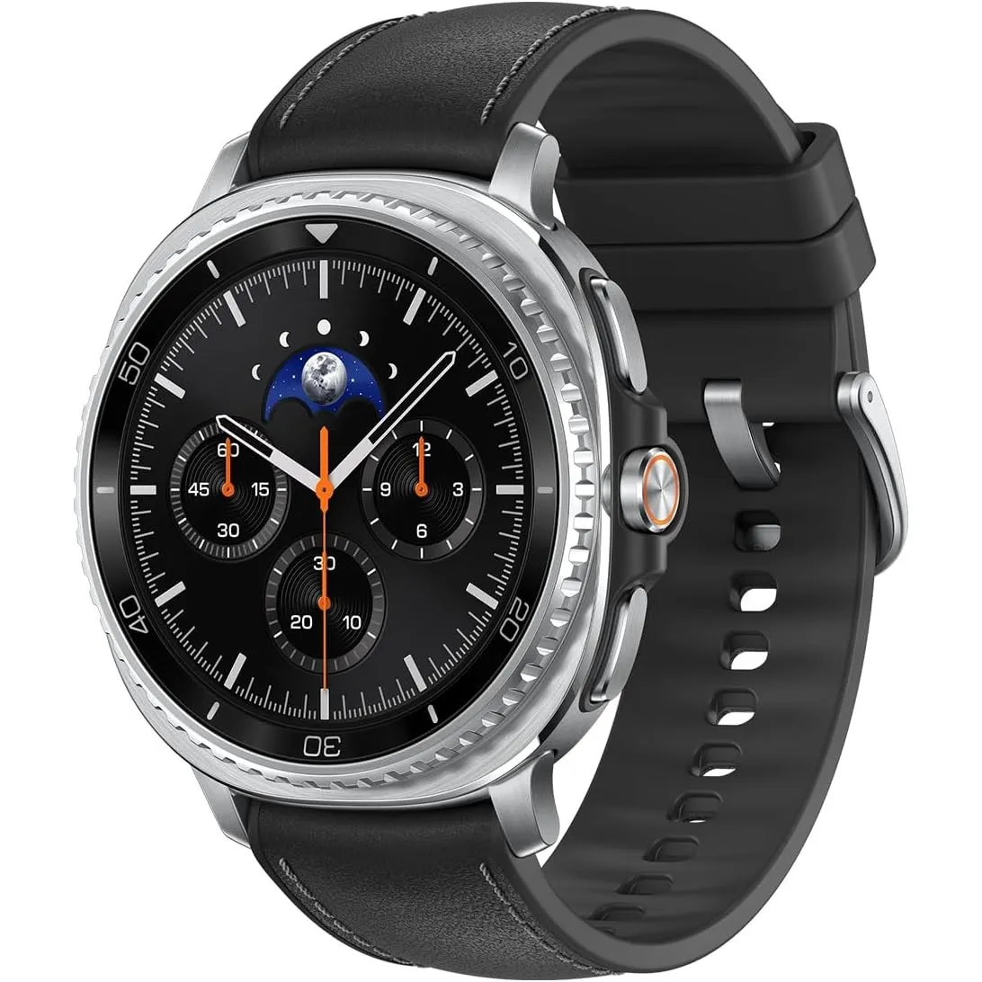 Samsung Galaxy Watch8 Classic Smartwatch, Fitness-Uhr und Fitness Tracker, Hybrid Band und Wearable Display, Drehbare L…