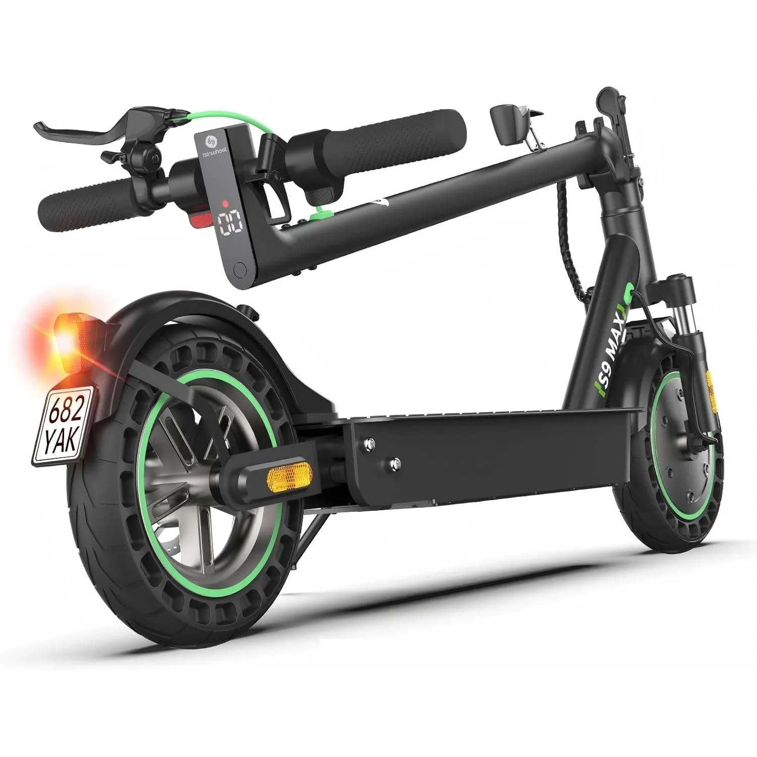 Elektroroller mit Straßenzulassung, E Scooter mit 10Ah Batterie bis 40KM Reichweite, 10 Zoll E Roller, Erwachsene Elekt…