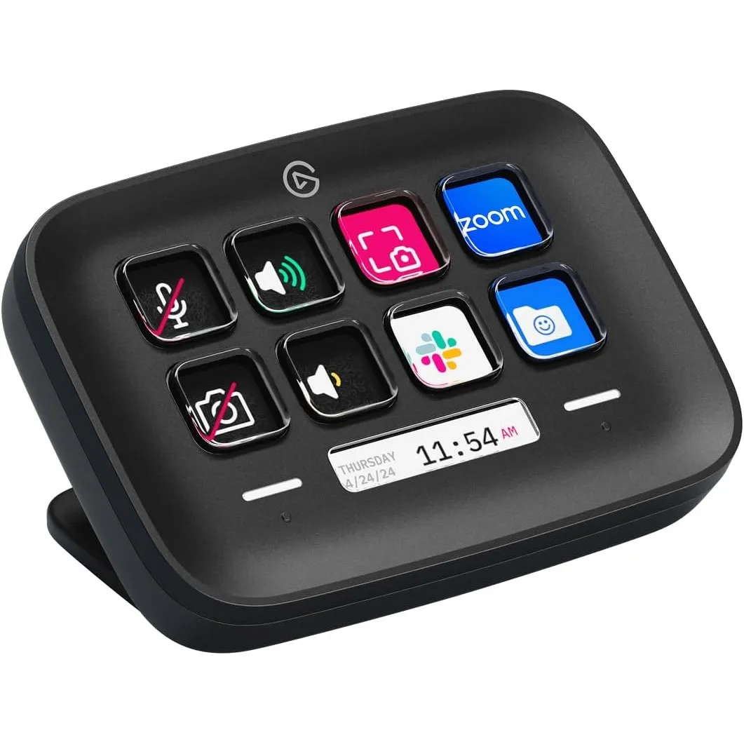 Elgato Stream Deck Neo Schwarz, 8 anpassbare Tasten