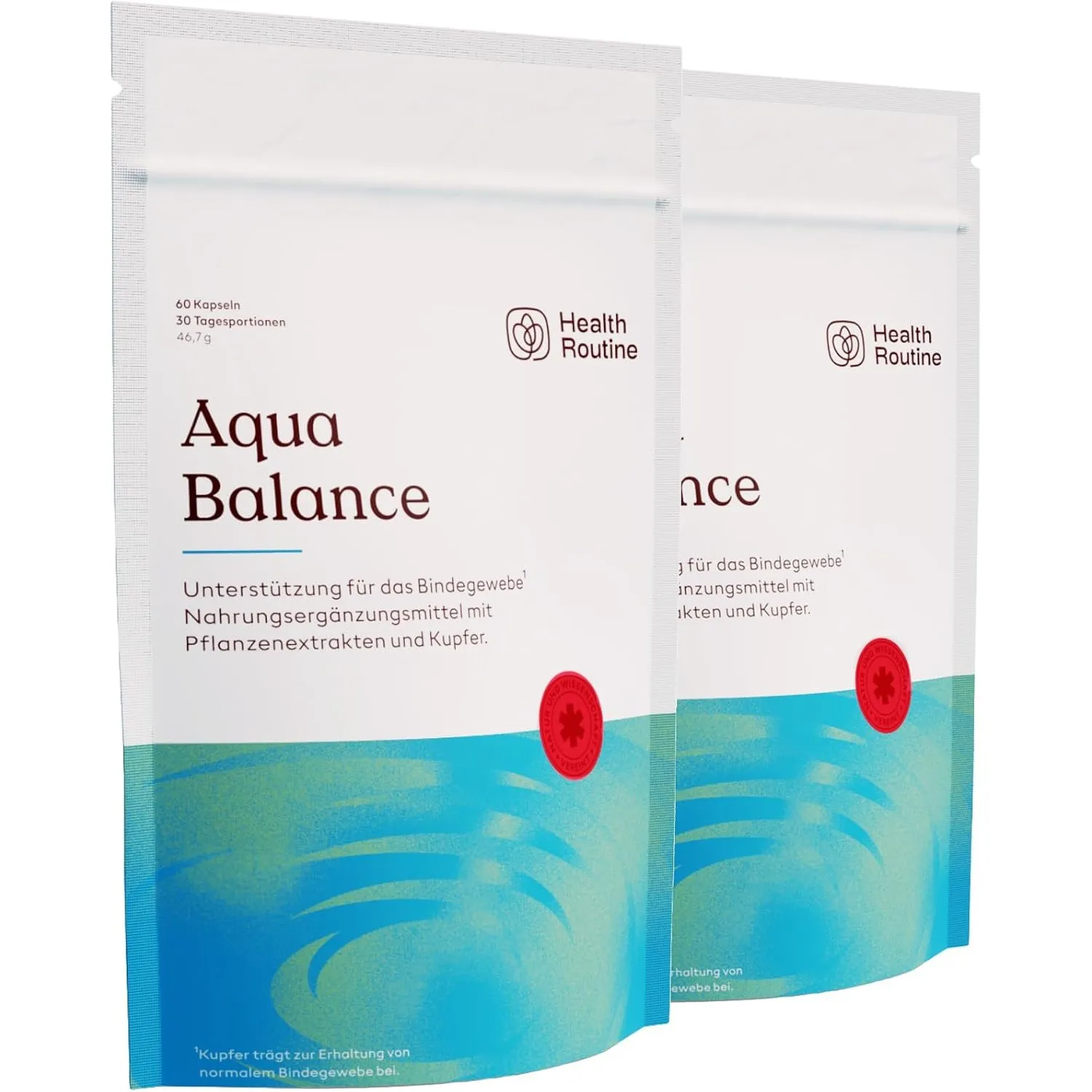 Health Routine Aqua Balance 120 Kapseln — Nahrungsergänzungsmittel mit OPC