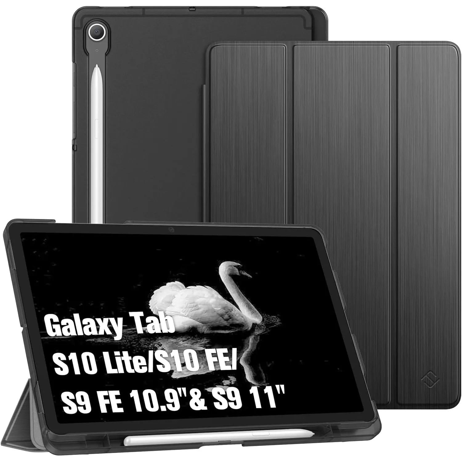 Fintie Hülle für Samsung Galaxy Tab S10 Lite/S10 FE/S9 FE 10.9" & S9 11" Tablet mit Stifthalter, Ultradünn Schutzhülle …