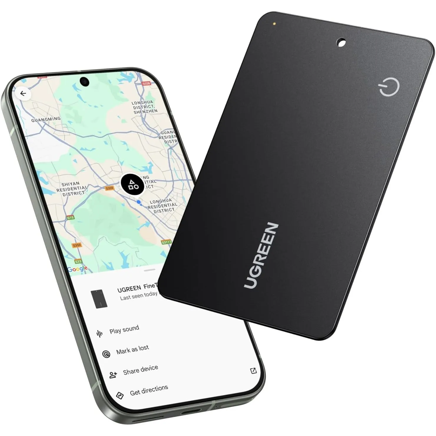UGREEN FineTrack Slim G Tracker kompatibel mit Google Find Hub(nur Android)