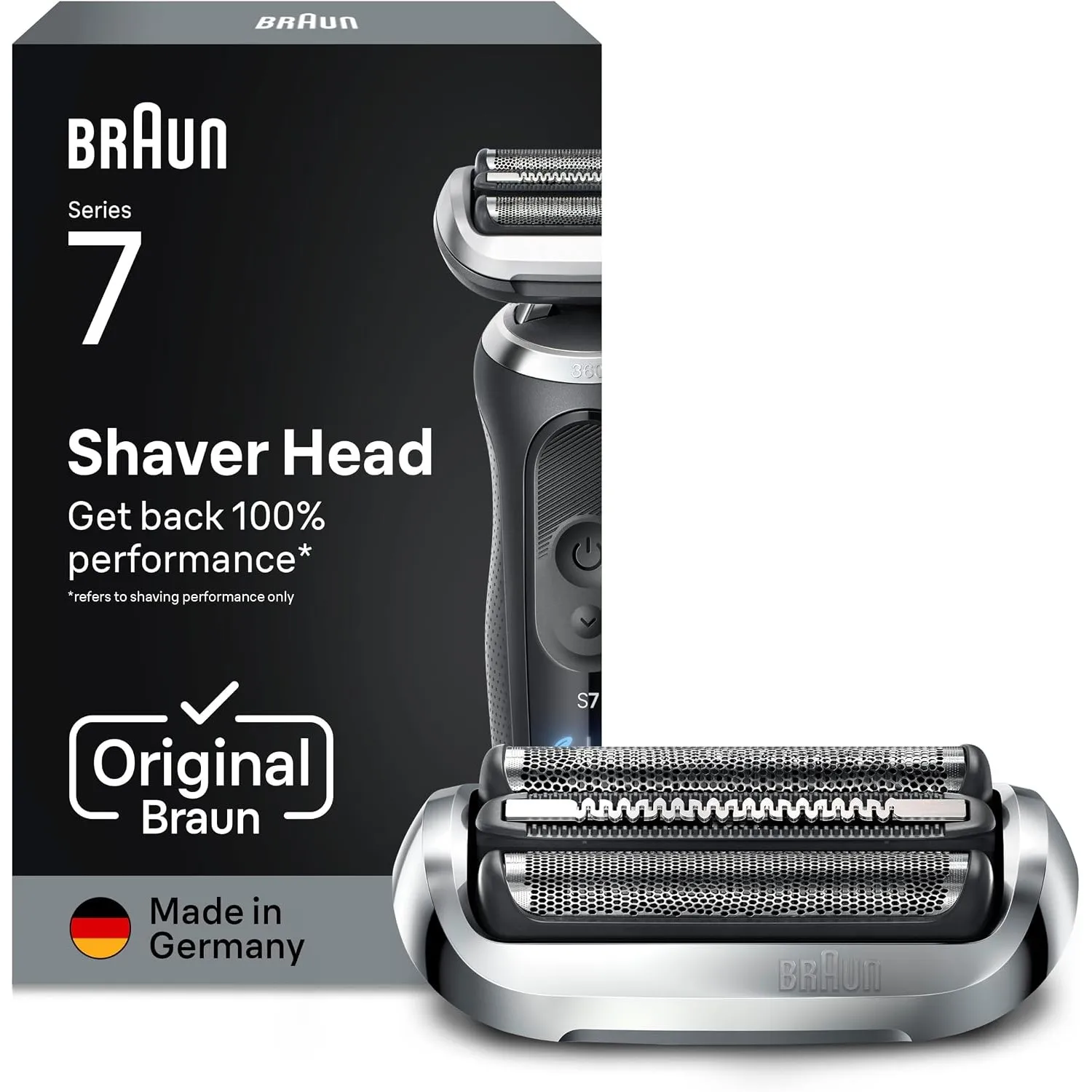 Braun Elektrorasierer Scherkopf Series 7, 74S, Silber