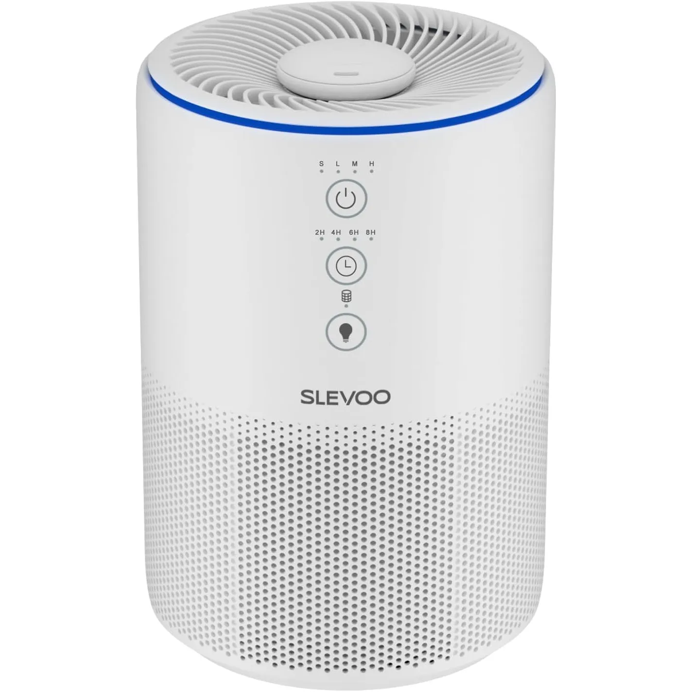 Slevoo Luftreiniger für Zuhause, Tierhaarallergie, 3-in-1 HEPA Filter, CADR 200m³/h, Schlafmodus, gegen Tierhaare, Rauc…