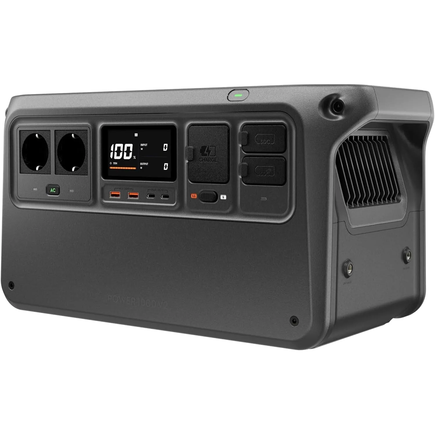 DJI Power 1000 V2 Tragbare Powerstation 1024Wh, 2600W Power Station Solar, LiFePO4 Akku, Kompakte Größe, Schnellladung …