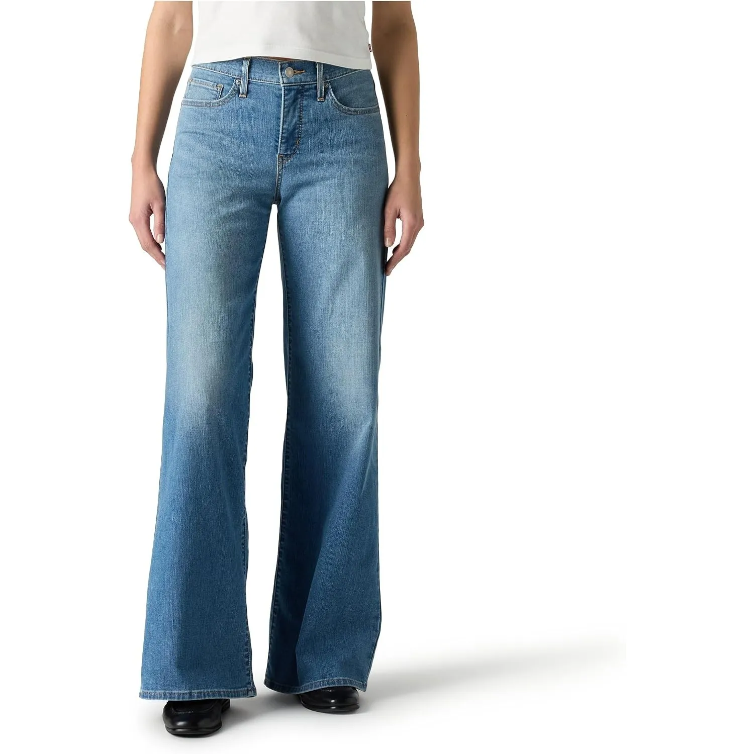 Levi's Damen 318 Shaping Wide Leg Jeans