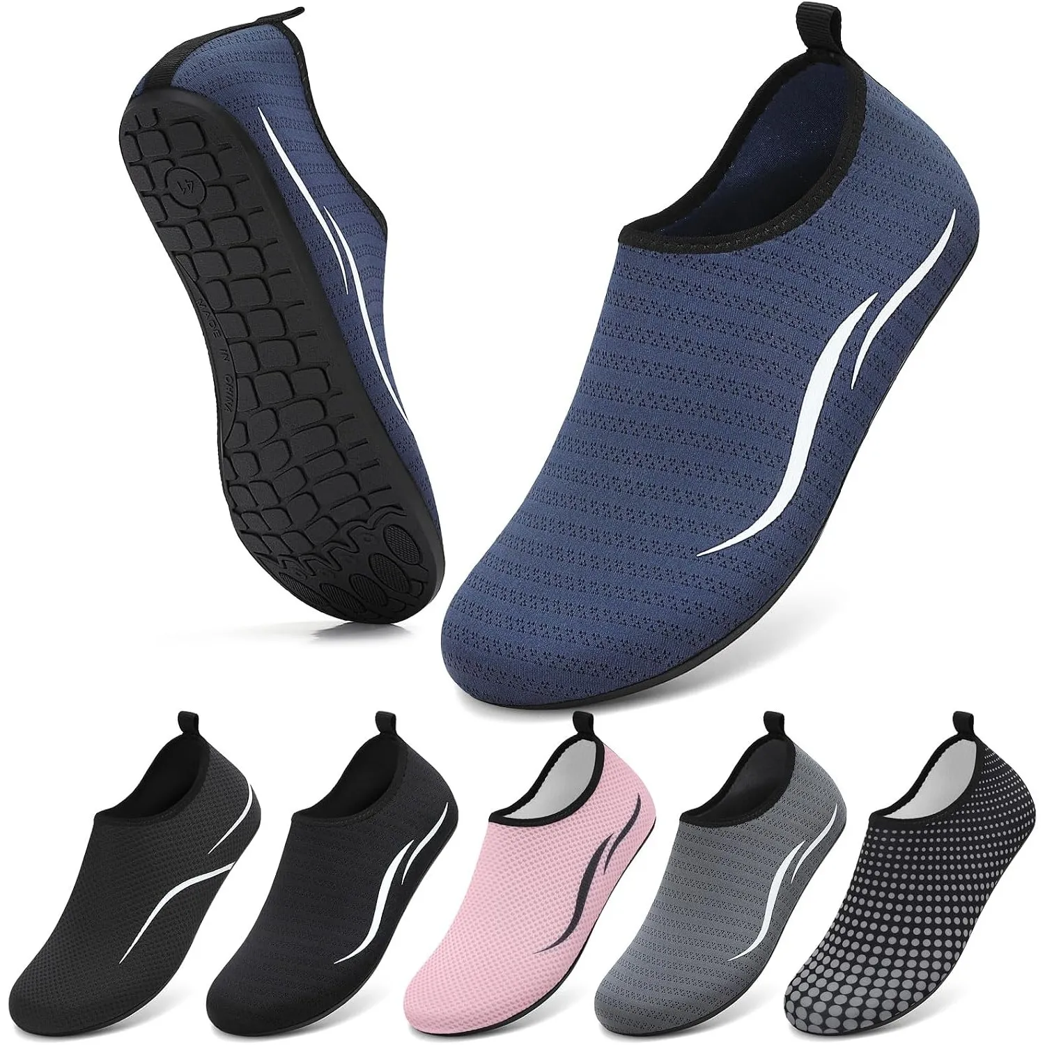 Wasserschuhe Herren Badeschuhe Damen Strandschuhe Schwimmschuhe Aquaschuhe