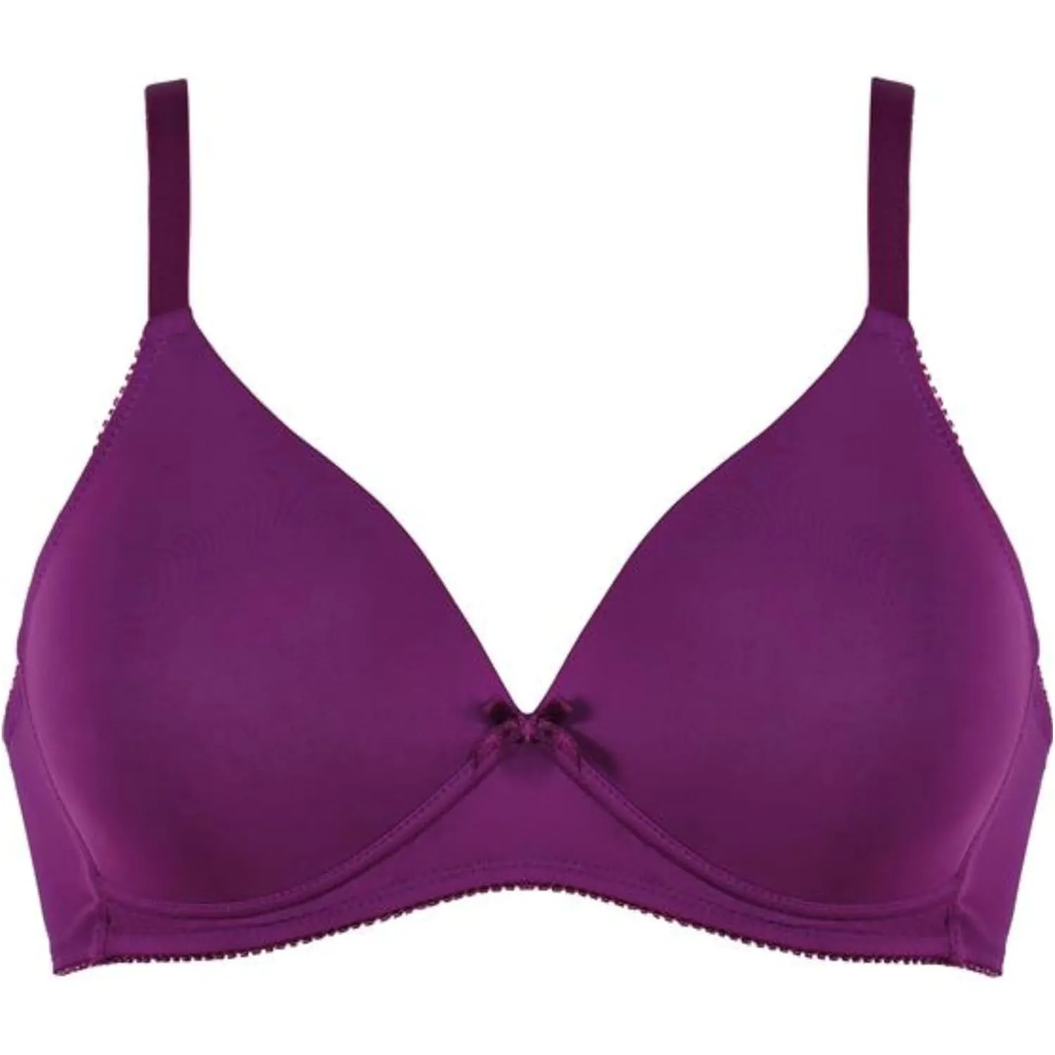 Naturana® Soft-BH ohne Bügel mit Schale [Cup A-D] Optimaler Sitz & maximaler Halt Dank Schnittführung & Breiten Trägern…
