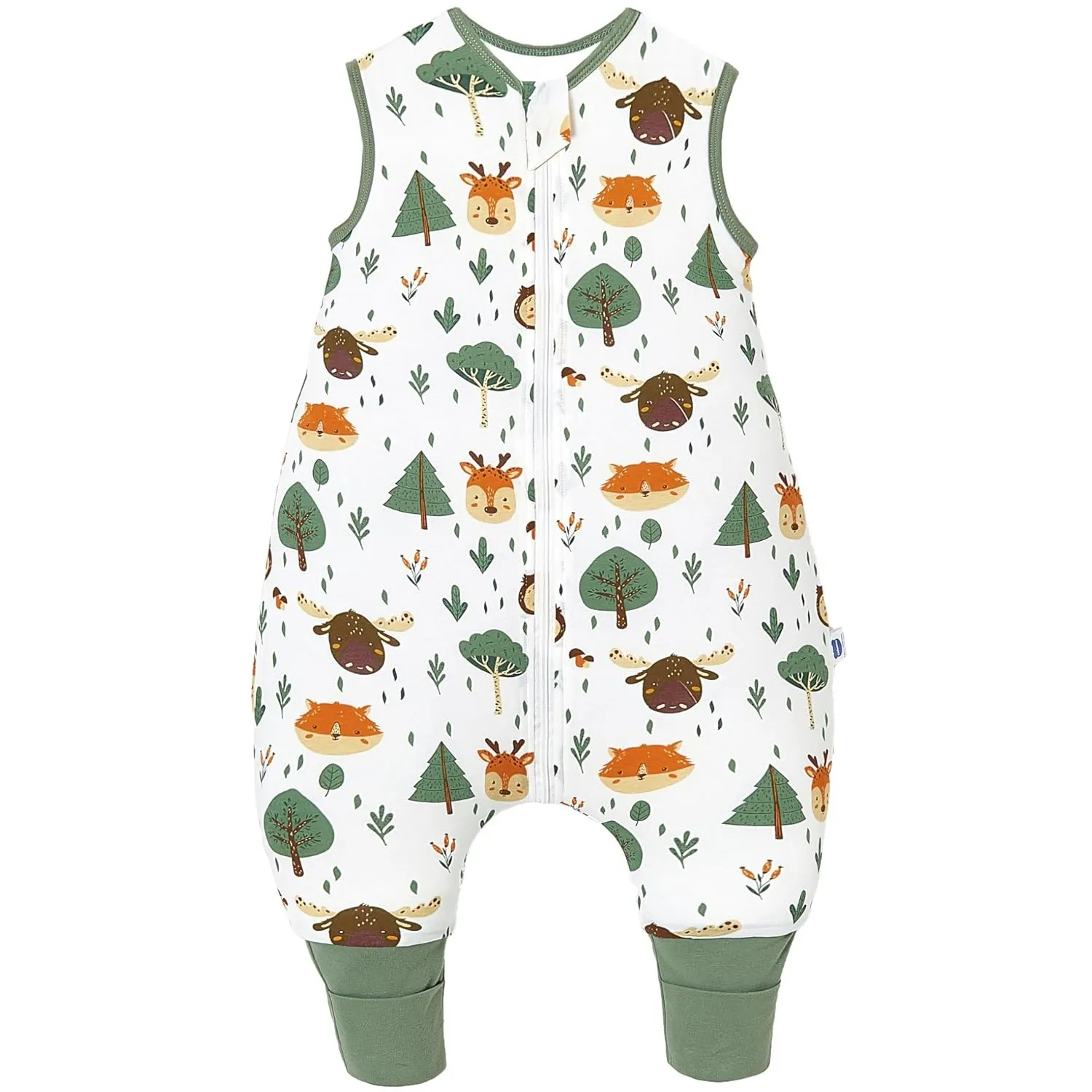 Chilsuessy Baby Schlafsack mit Füßen 2.5 Tog Winter Schlafsack Babyschlafsack mit Beinen Schlafstrampler für Jungen Mäd…