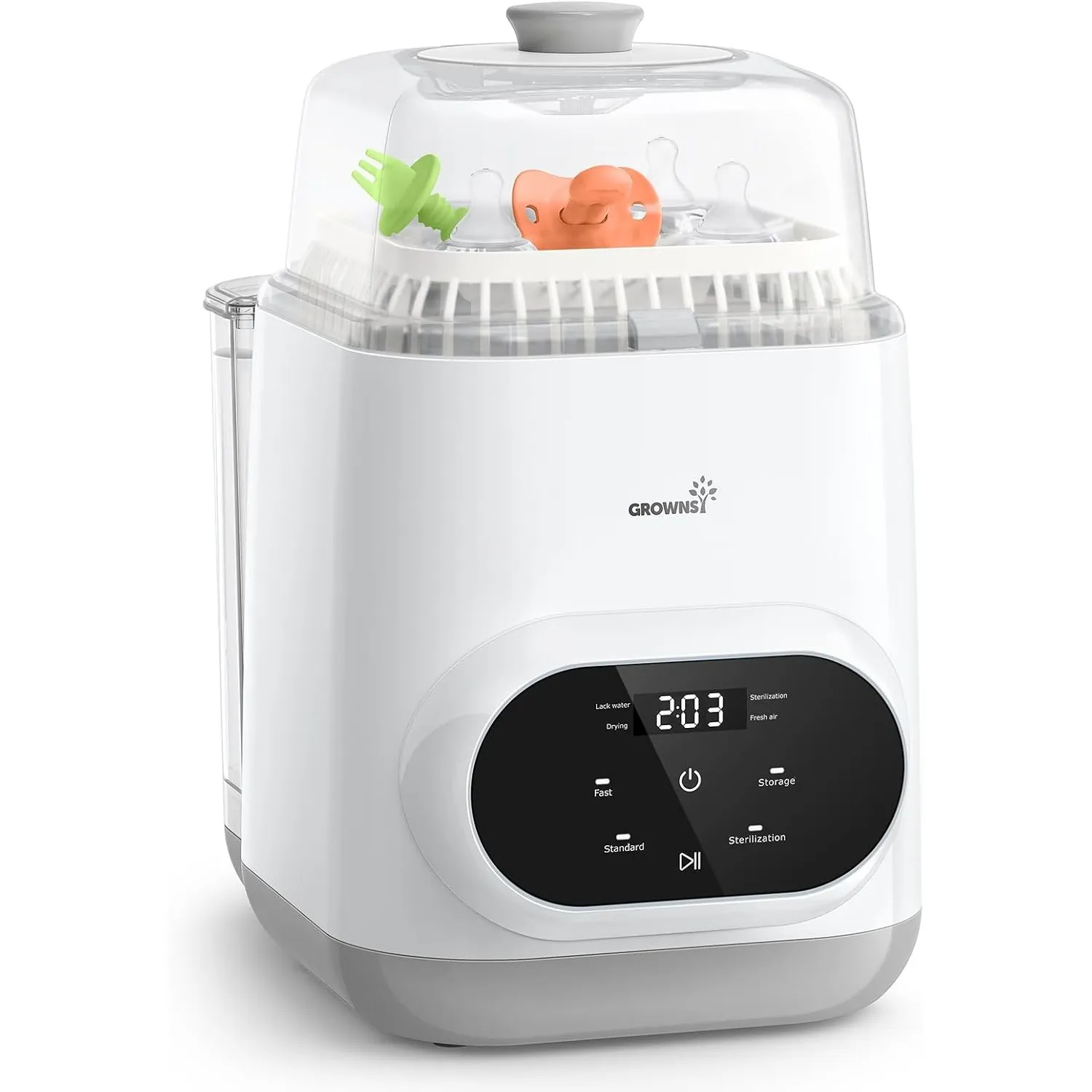 GROWNSY Babyflaschen-Waschmaschine Pro, Sterilisator und Trockner