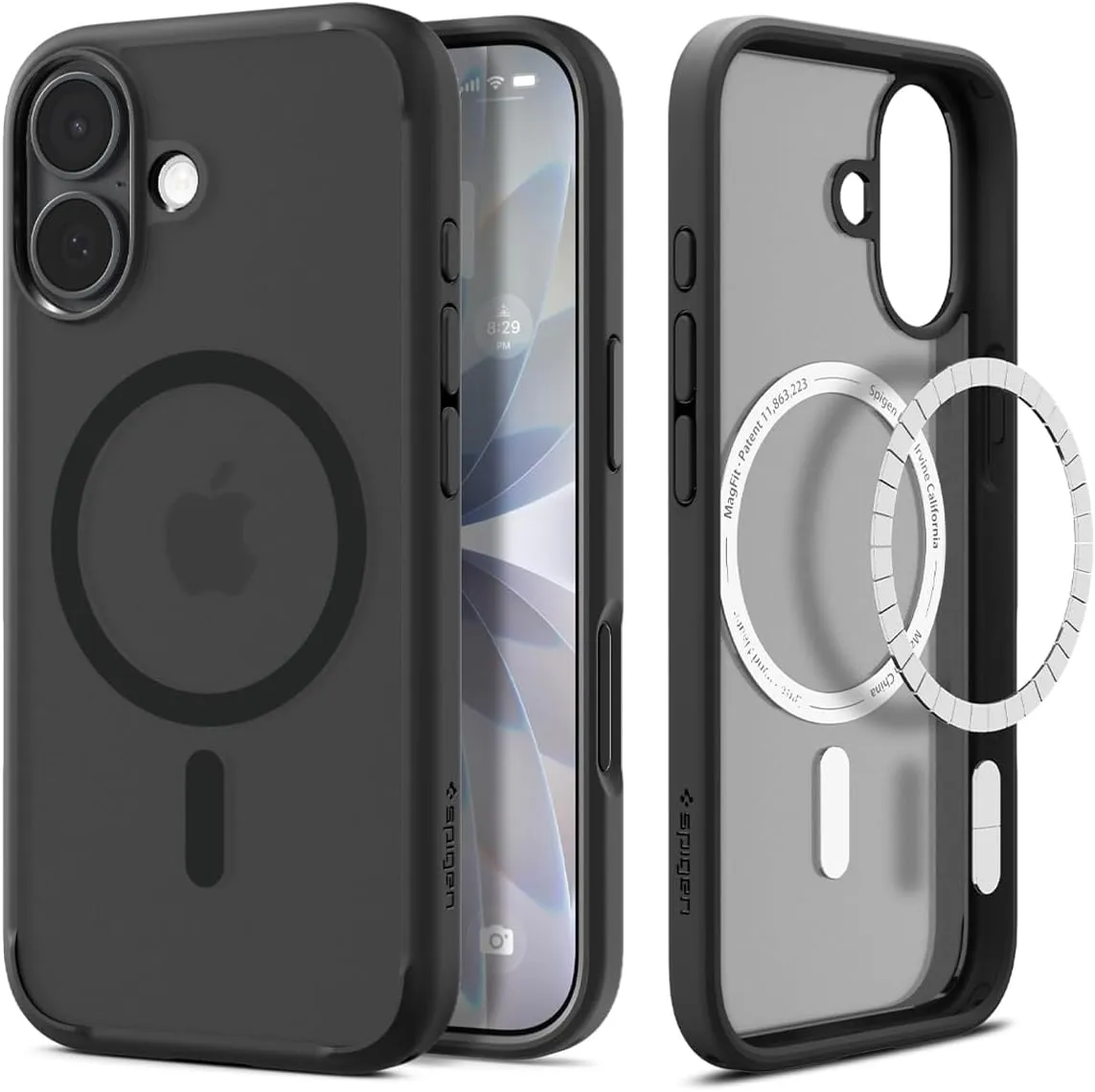 Spigen iPhone 17 Hülle [Spigen Signature] Ultra Hybrid MagFit Case Handyhülle Transparent Kompatibel mit MagSafe -Frost…