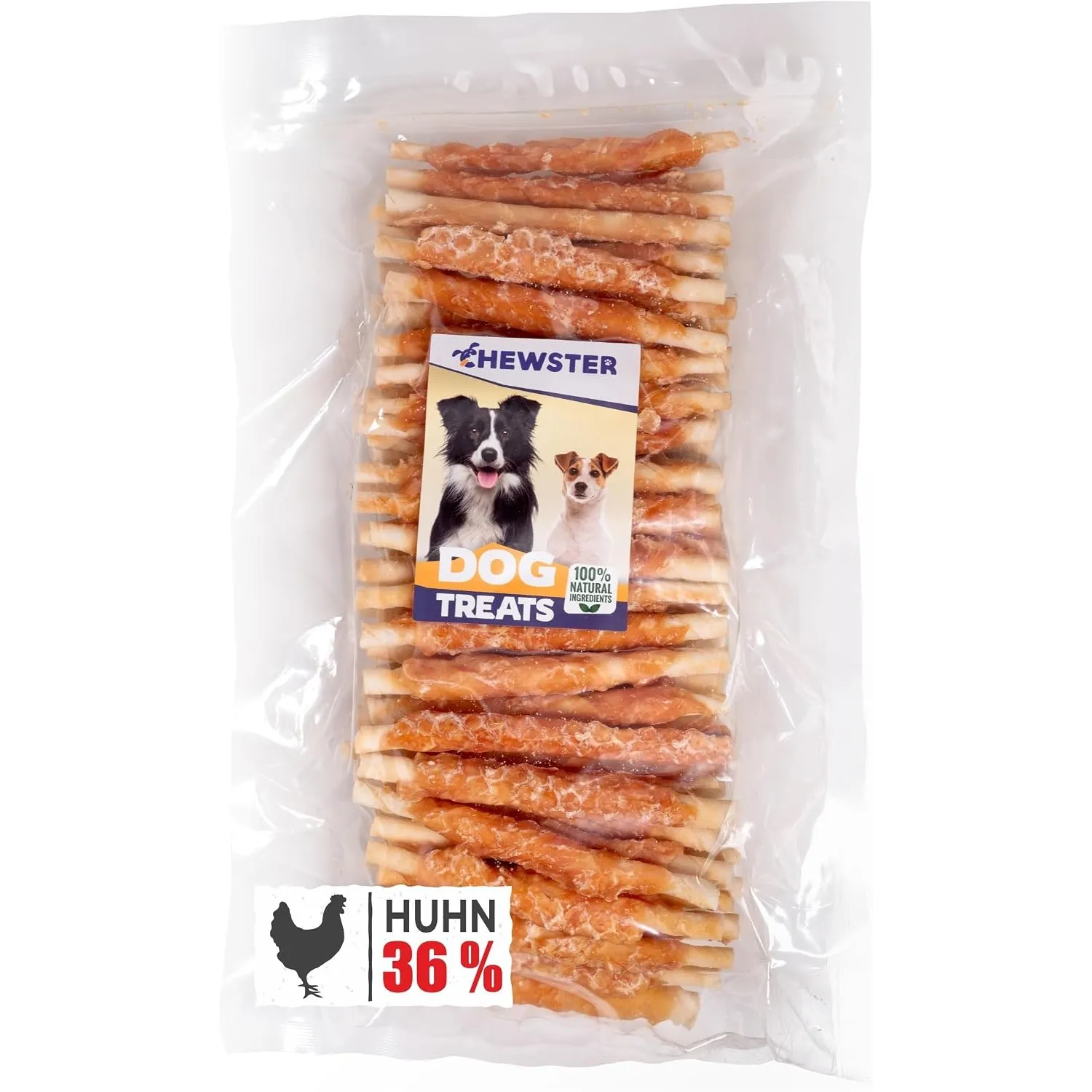 Kaustangen für Hunde mit Huhn - Hundeleckerli – 800 g