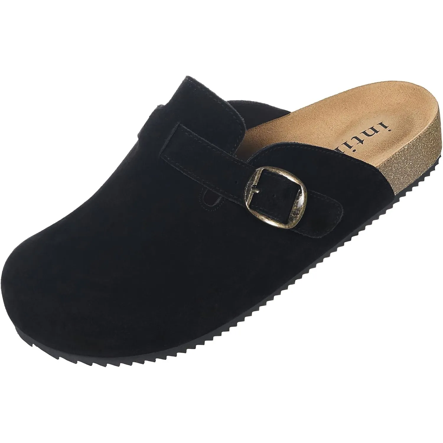 Intini Clogs Hausschuhe Herren Damen Pantoletten Leder