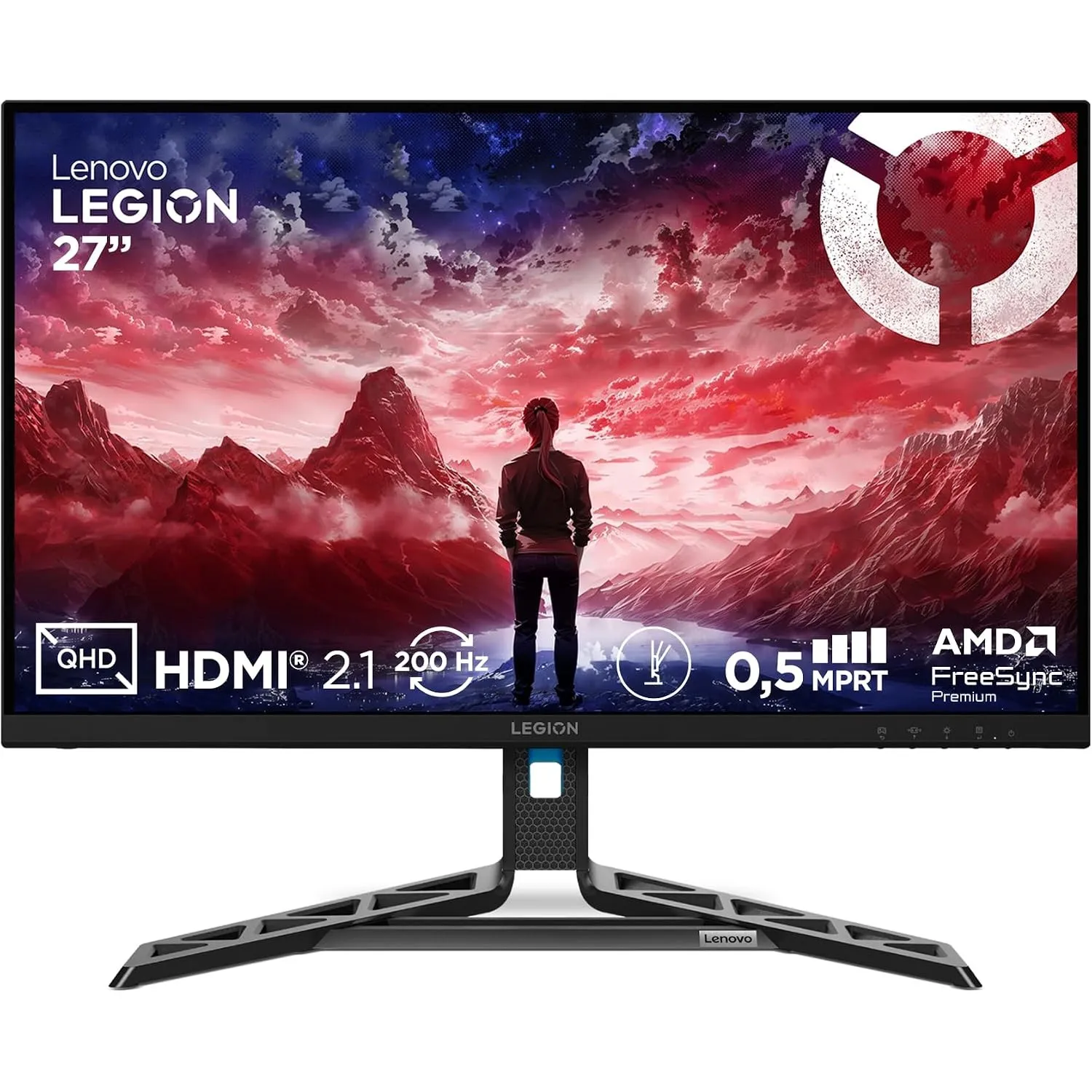 Lenovo Legion R27qe Gen 2 | 27" QHD Gaming Monitor | 200 Hz | 0.5ms