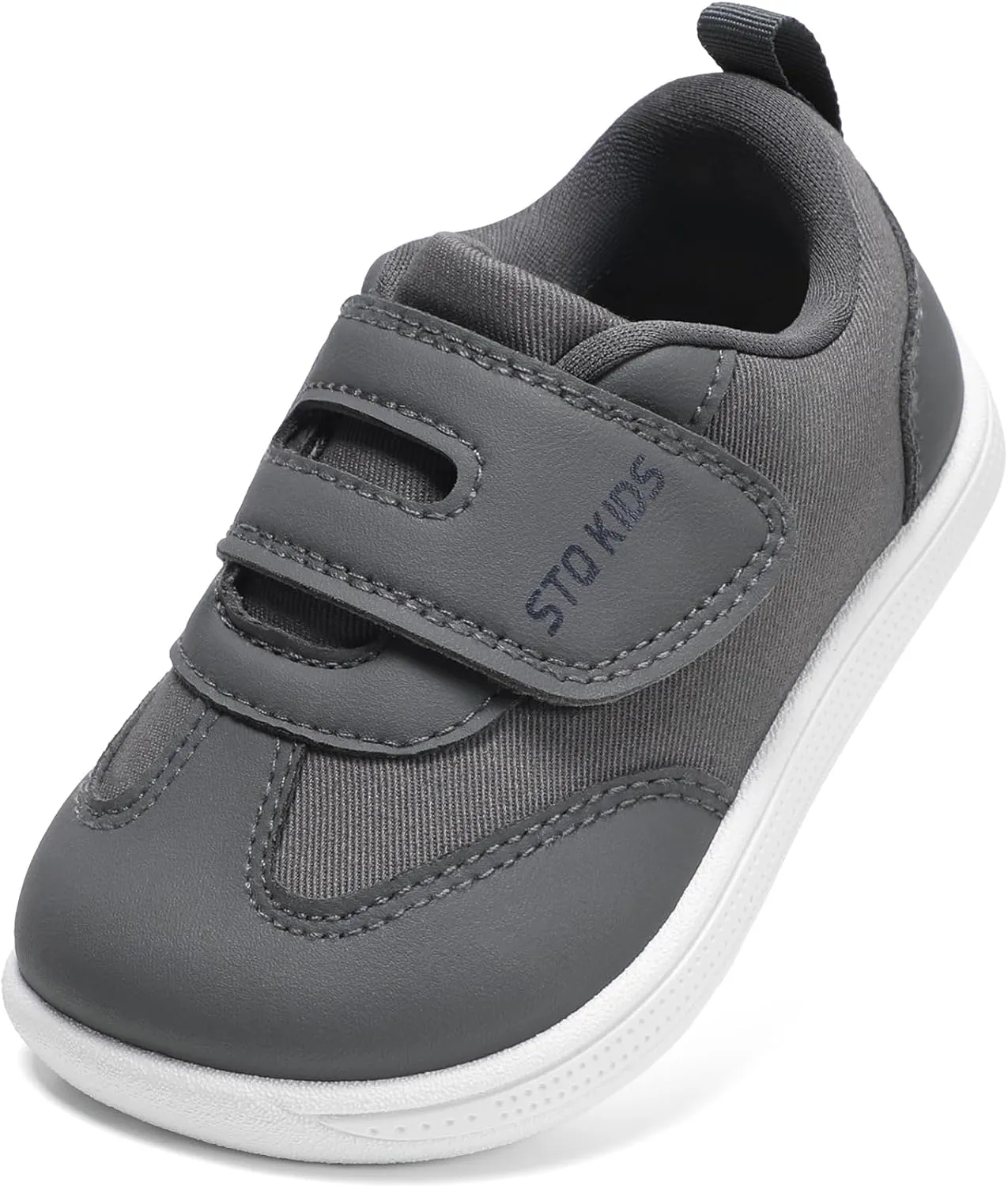 STQ KIDS Barfußschuhe Kinder Weit Zehenraum Leicht Lauflernschuhe Baby Turnschuhe Jungen Mädchen Sneaker Hallenschuhe D…