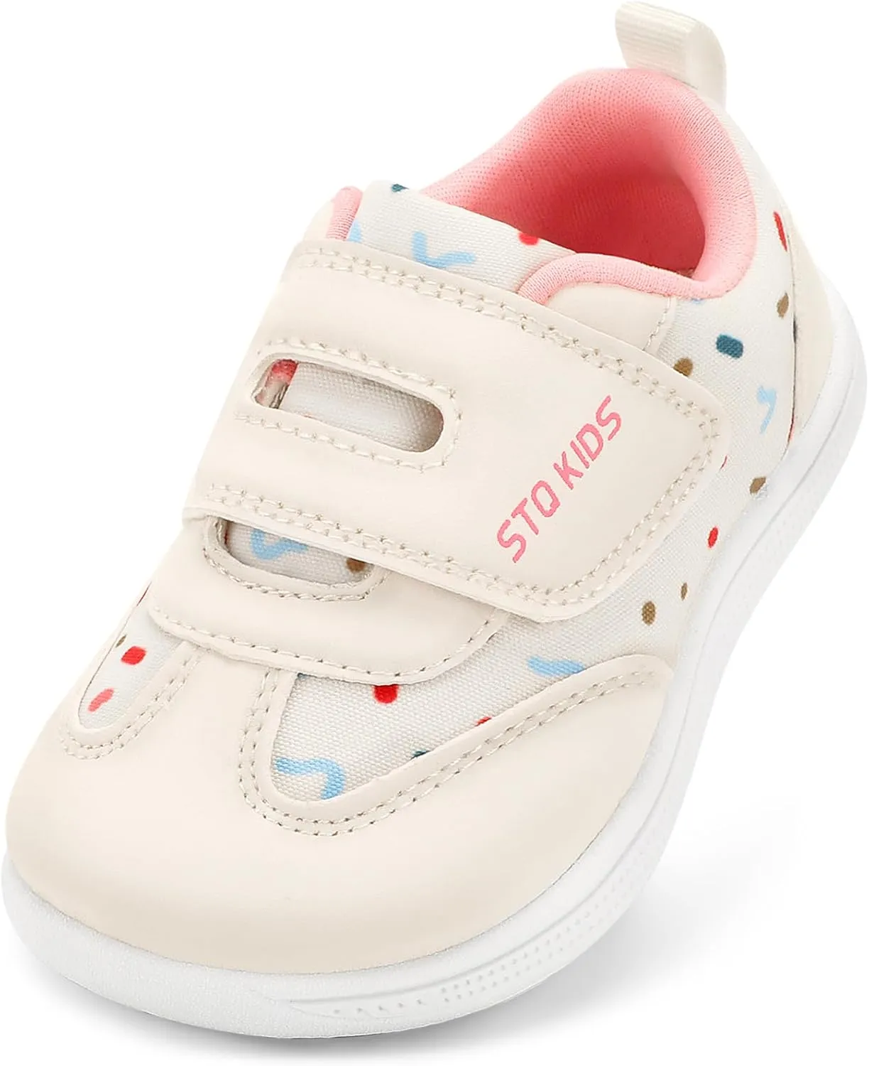 STQ KIDS Barfußschuhe Kinder Weit Zehenraum Leicht Lauflernschuhe Baby Turnschuhe Jungen Mädchen Sneaker Hallenschuhe D…