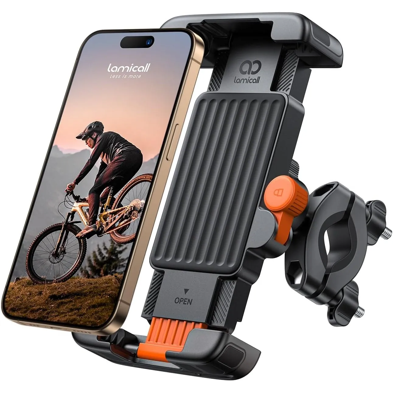 Lamicall Handyhalterung Fahrrad Lenker, Handyhalter Motorrad Halterung