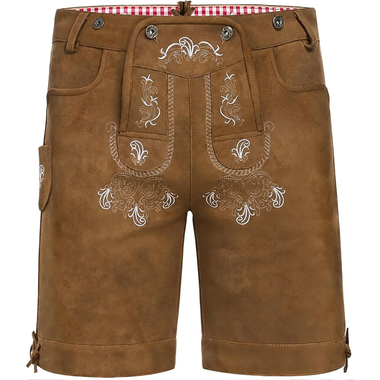 Lederhose Herren Oktoberfest Outfit Tracht Trachtenhose Trachtenlederhosen