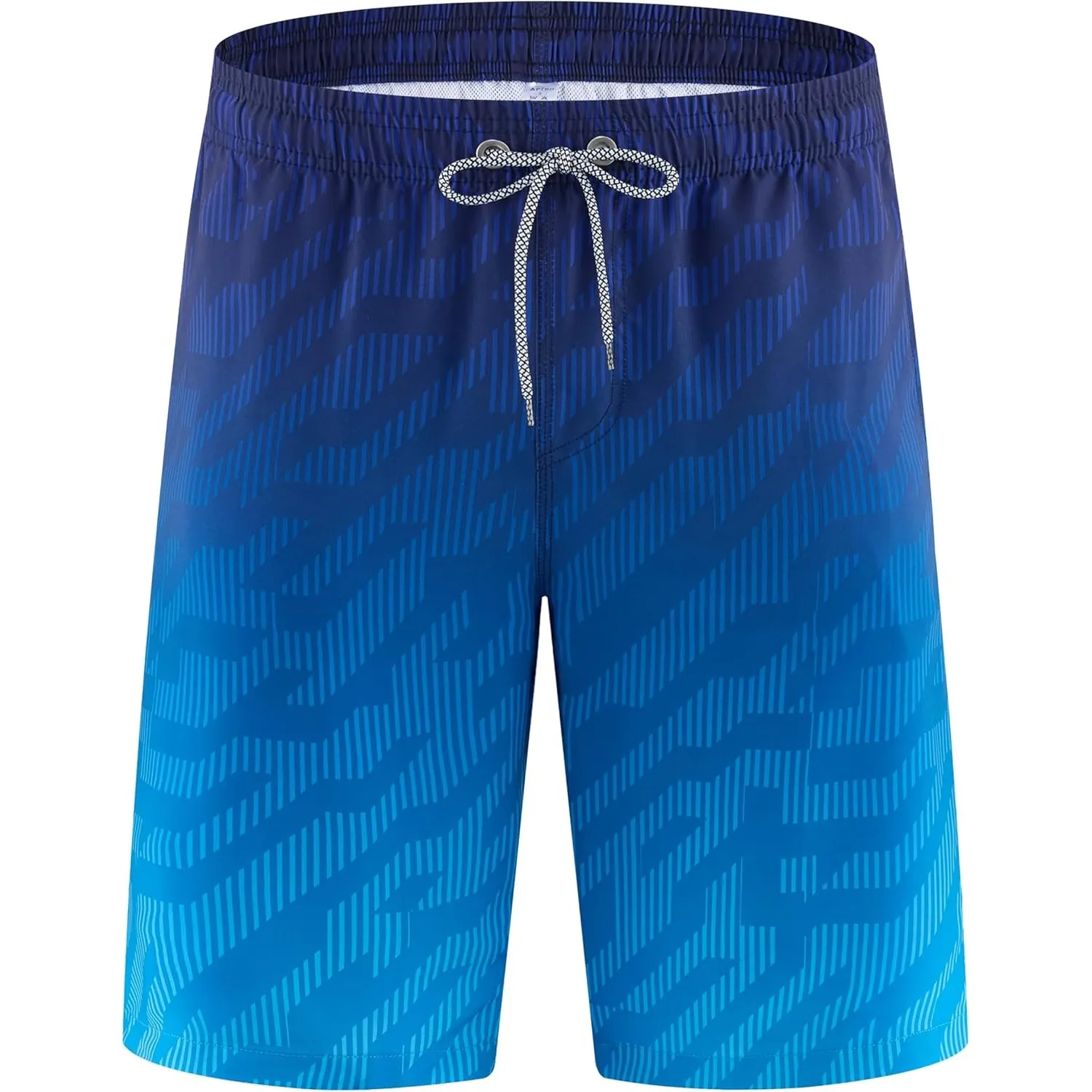 APTRO Herren Badehose Lang Badeshorts Schnelltrocknend Boardshorts Freizeit Short mit Innenslip