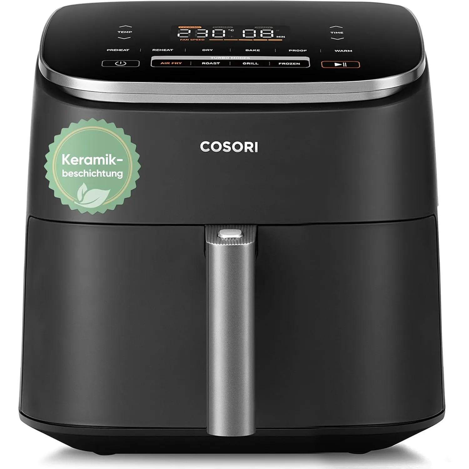 Cosori Airfryer, Turboblaze, 9-in-1 6L Heißluftfritteuse, PFAS-Free