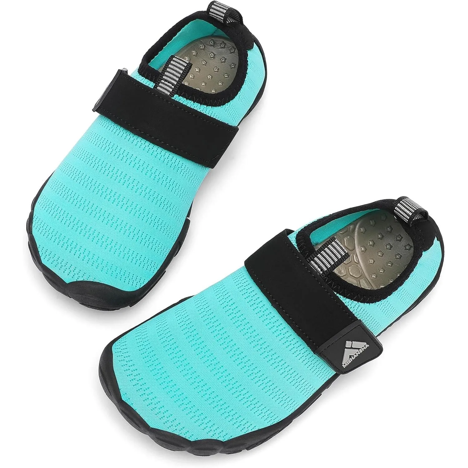 Mishansha Kinder Badeschuhe Schnell Trocknend Wasserschuhe Mädchen Jungen Barfußschuhe Atmungsaktiv Schwimmschuhe rutsc…