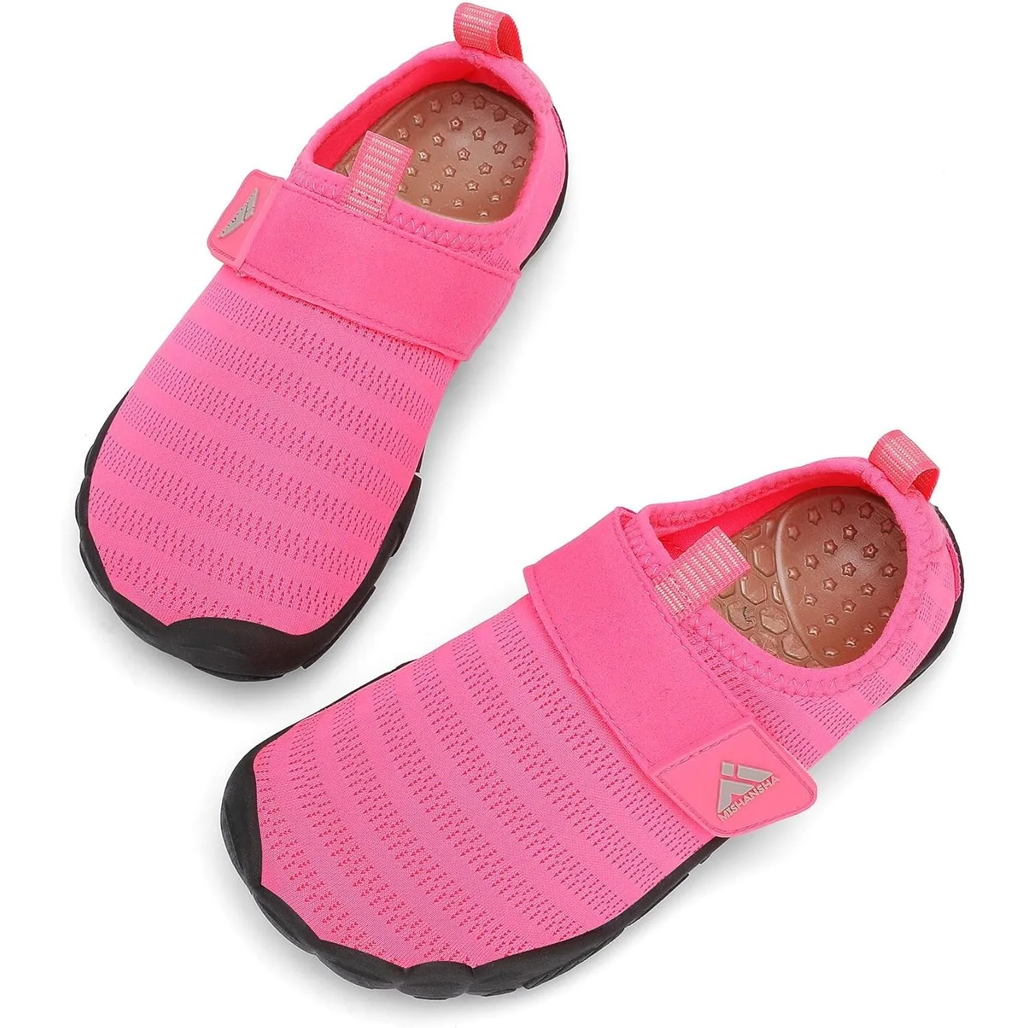Mishansha Kinder Badeschuhe Schnell Trocknend Wasserschuhe Mädchen Jungen Barfußschuhe Atmungsaktiv Schwimmschuhe rutsc…