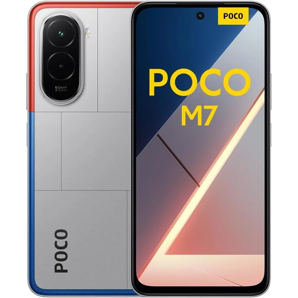 XIAOMI Poco M7, Smartphone 6+128GB, Handy mit Android, 6,9" FHD+ 144Hz Display, Snapdragon 685, 50MP AI-Zweifach-Kamera…