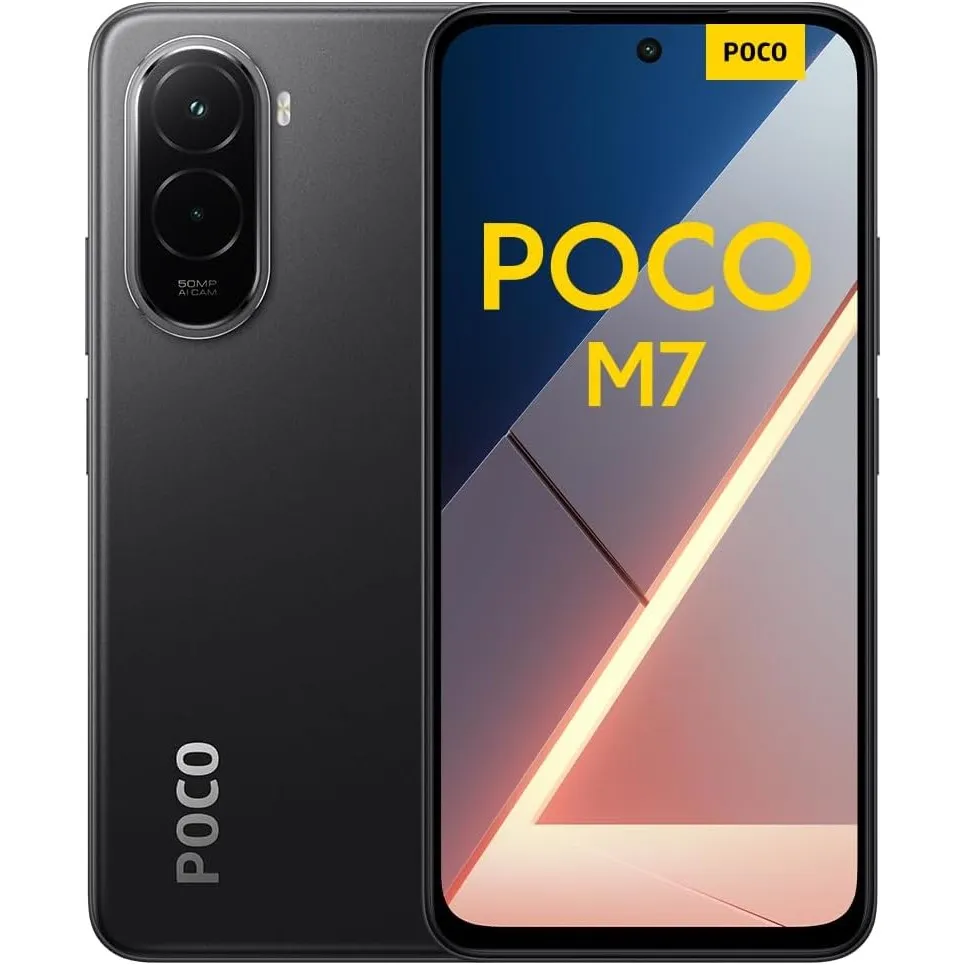 XIAOMI Poco M7, Smartphone 6+128GB, Handy mit Android, 6,9" FHD+ 144Hz Display, Snapdragon 685, 50MP AI-Zweifach-Kamera…