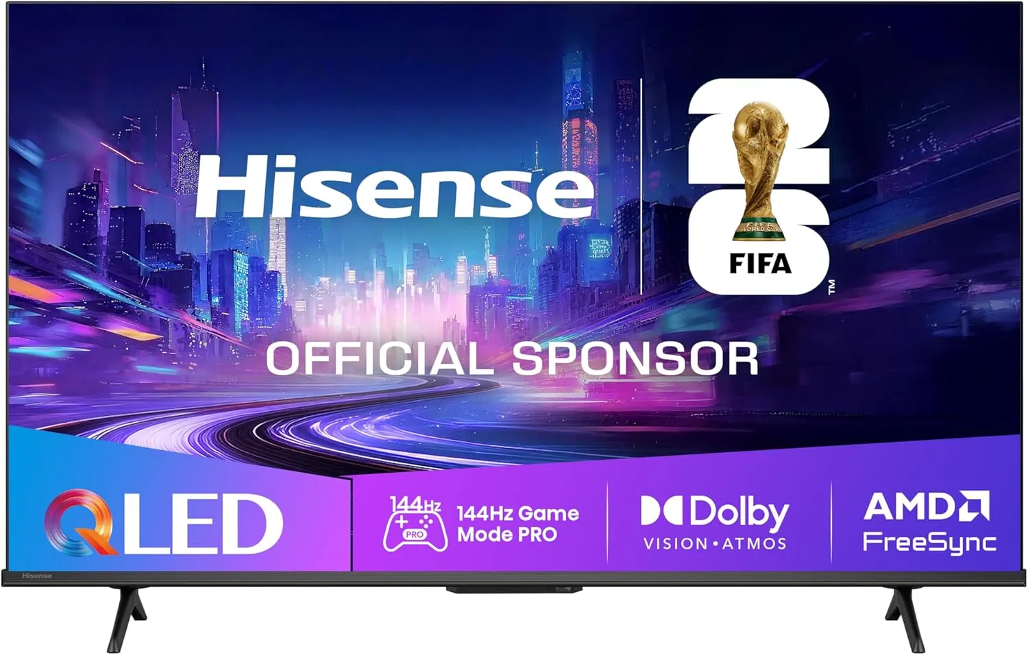 Hisense 50E7Q PRO Fehrnseher,50 Zoll, 4K UHD QLED, Smart TV,144Hz Game Mode PRO,Filmaker Mode, AMD FreeSync Premium,AI …