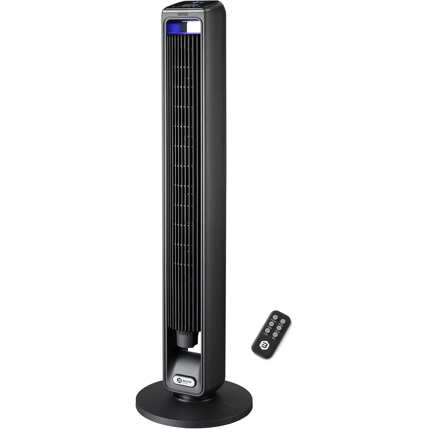 Balter Turmventilator mit Fernbedienung, Ventilator leise 106 cm, Standventilator mit Oszilation, mobiler Luftkühler, 3…