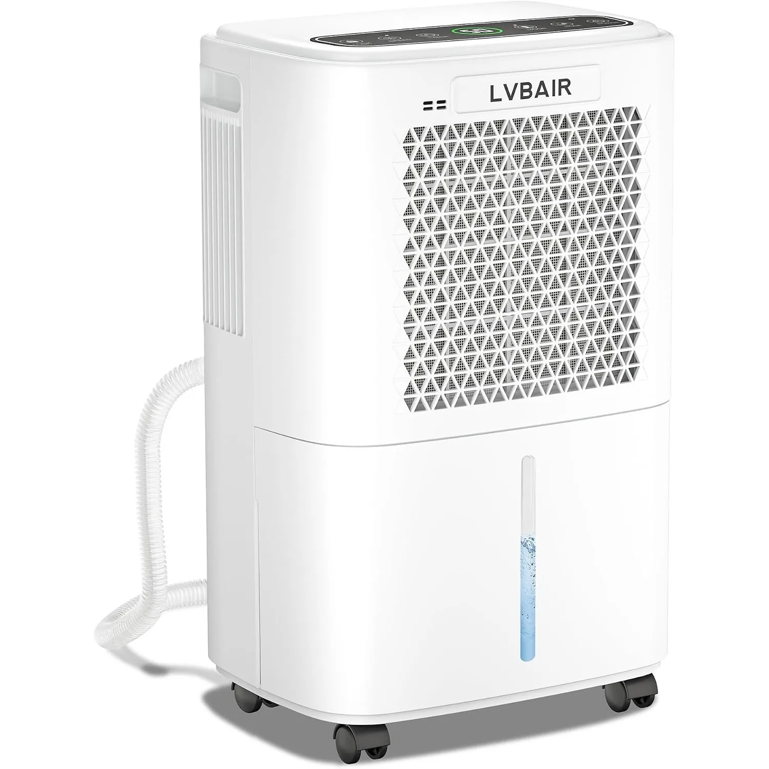 Luftentfeuchter Elektrisch 12L/Tag für 25m²/122m³ – leistungsstarke Entfeuchtung, 2L Tank & Dauerentwässerung, leiser B…
