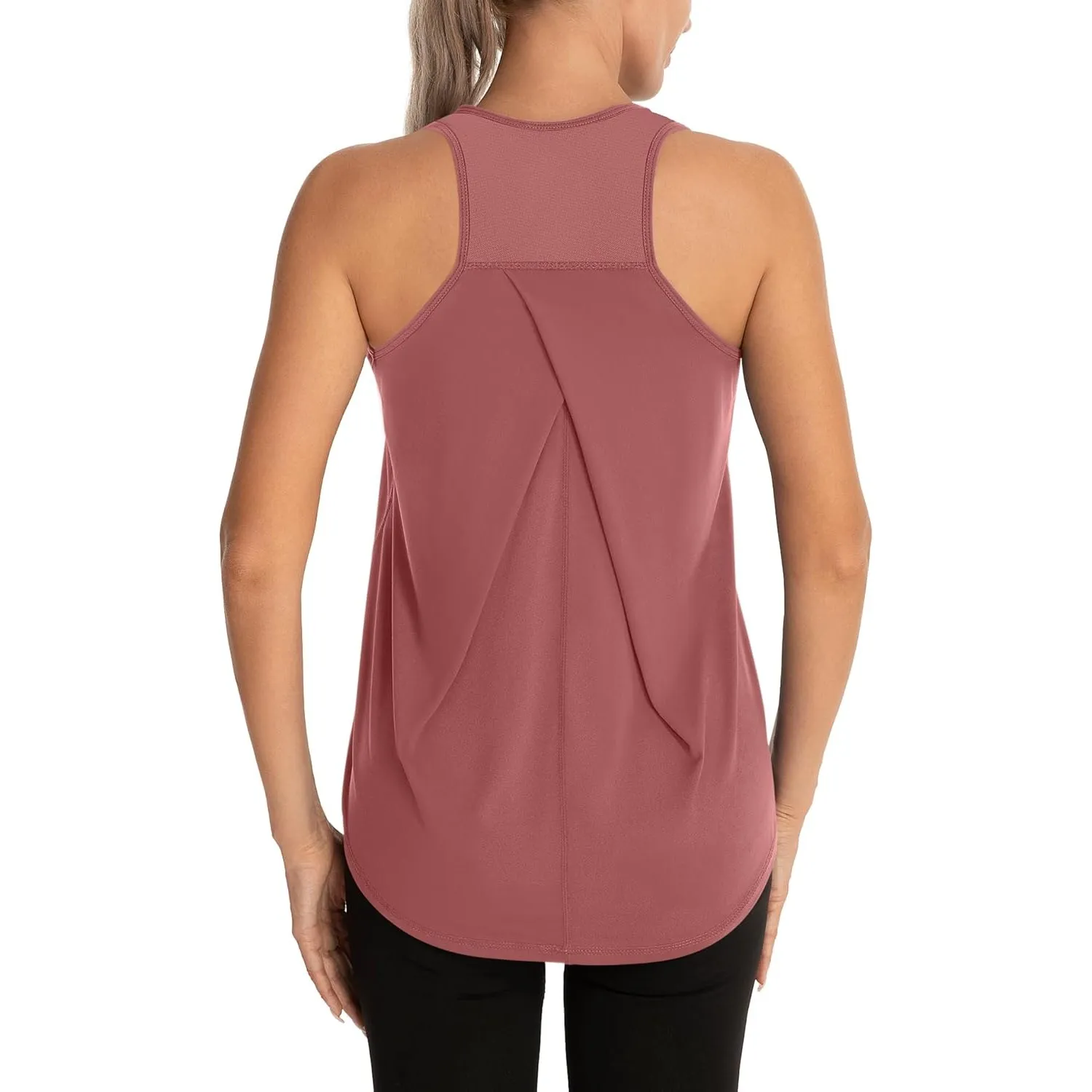 Damen Sport Tank Top Ärmelloses Leichte Fitness Top Yoga Oberteile
