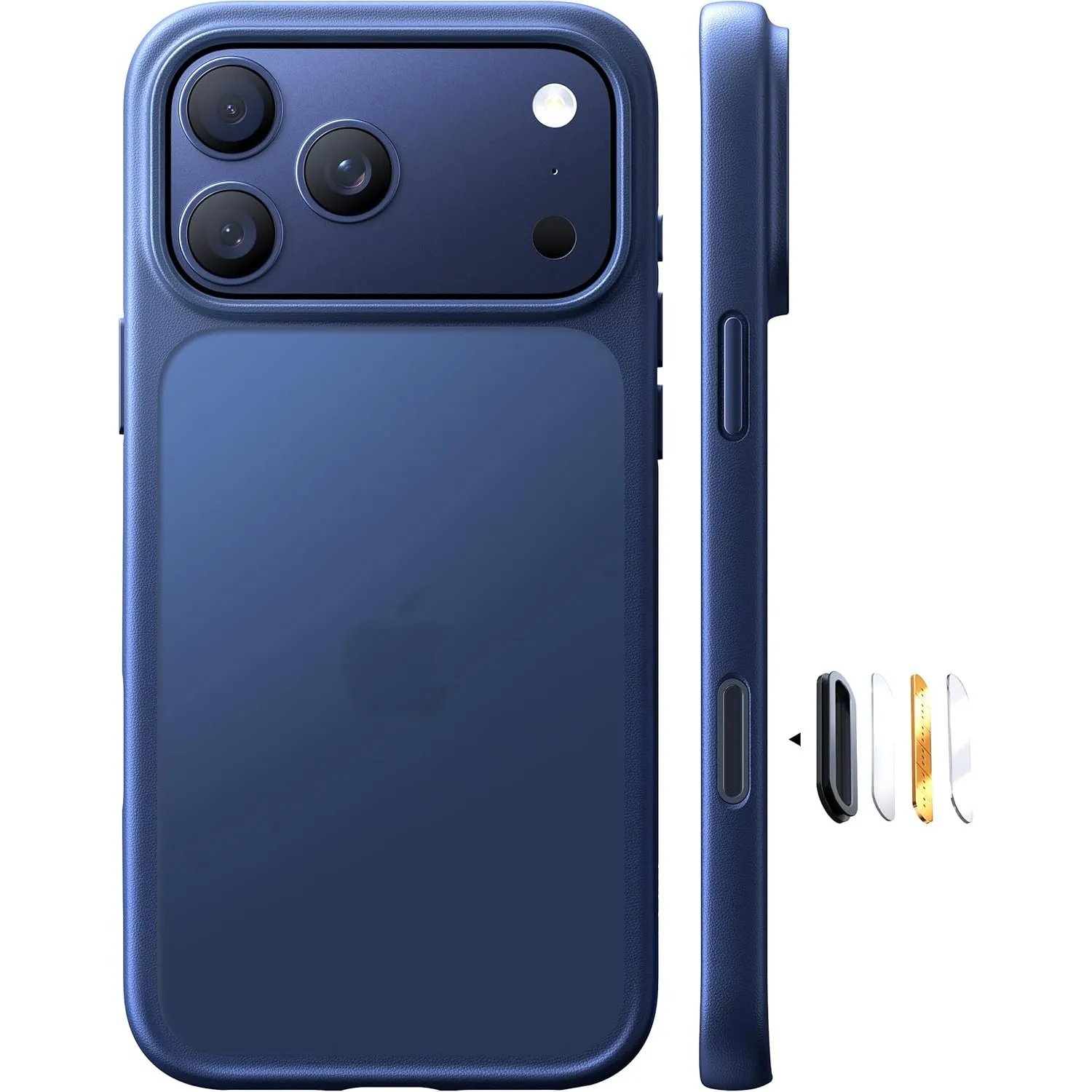 TORRAS Guardian für iPhone 17 Pro Max Hülle [TOP Militärschutz] Matt Blau