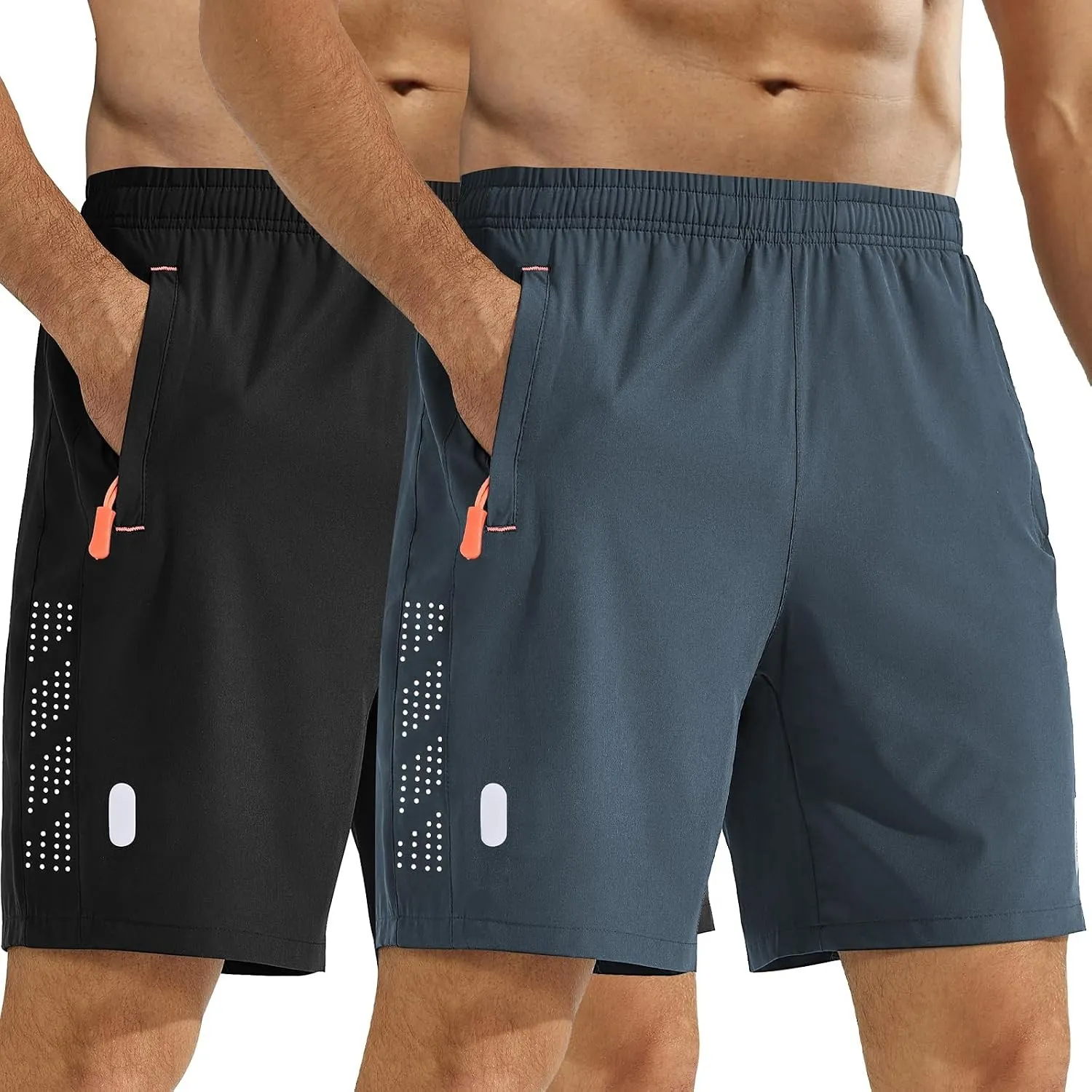 Zoofly Sporthose Kurze Herren Atmungsaktive Lauf Fitness Hosen Kurze Dry Fit Gym Shorts Jogging Funktionsshorts Mit Rei…