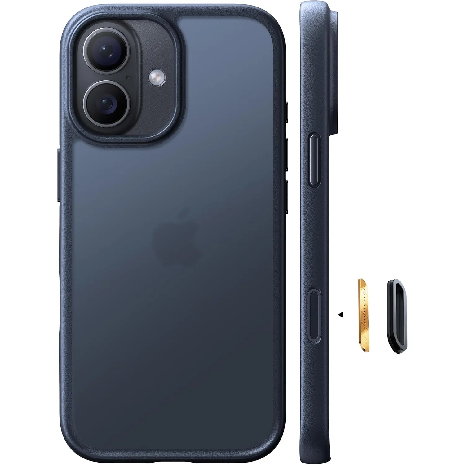 TORRAS iPhone 17 Hülle, Militärstandard Stoßfest, Rutschfest, Matt Schwarz | 360°-Airbagschutz, stoßfest & kratzfest, s…
