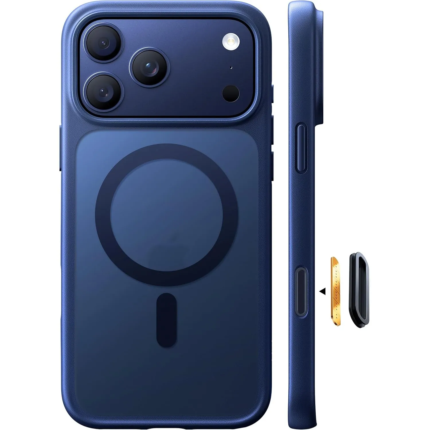 TORRAS Guardian-Mag für iPhone 17 Pro Hülle für MagSafe 17 Pro Case, Blau