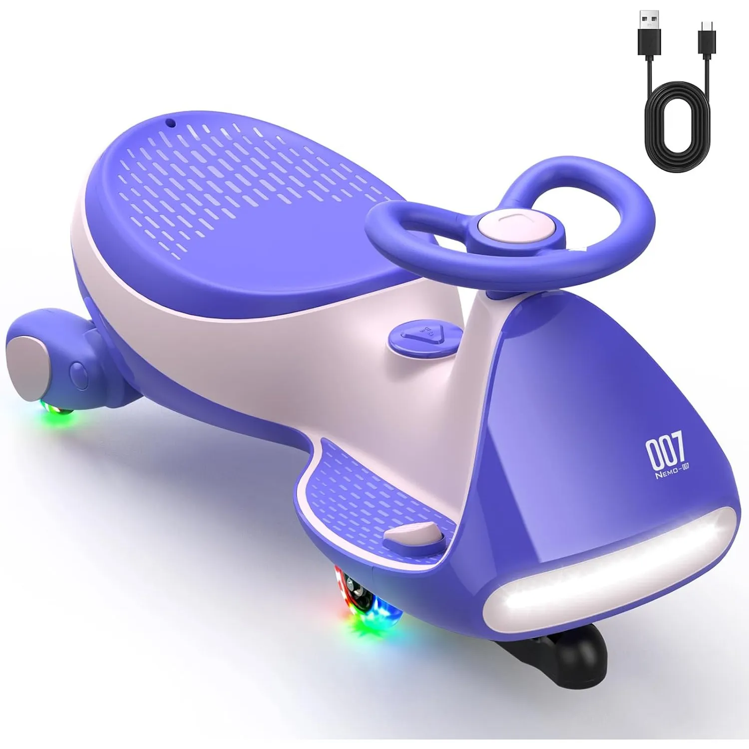 FanttikRide N7 Pro Kinder Elektroauto ab 3 Jahren, Rosa | Kinderauto Elektrisch, Einfache Typ-C-Ladung, 2 Geschwindigke…