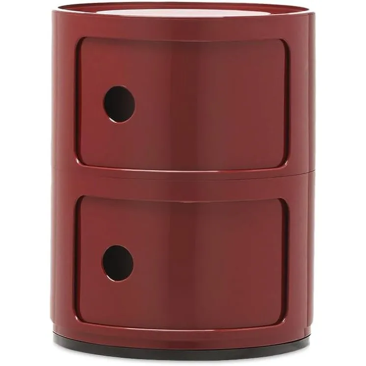 Kartell Componibili, Container 2-fächer, Bordeaux