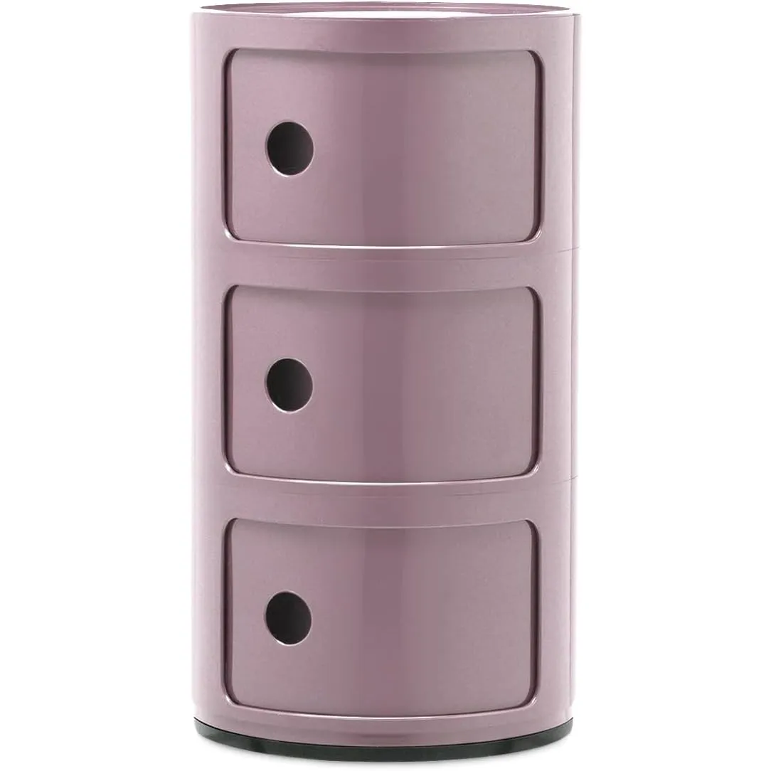 Kartell Componibili, Container 3-fächer, Malve