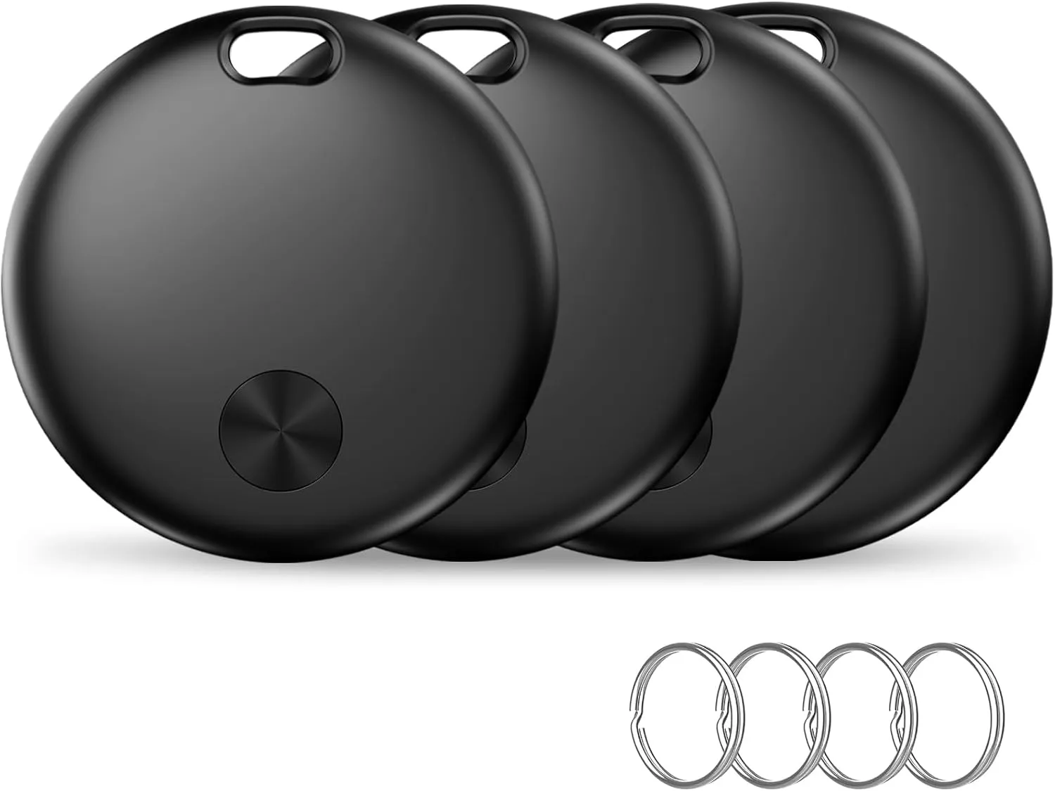 Smart Air Tracker Tag 4 Pack, Schlüsselfinder KeyFinder Kompatibel mit Apple Wo ist? APP (Nur iOS), Schlüsselfinder für…