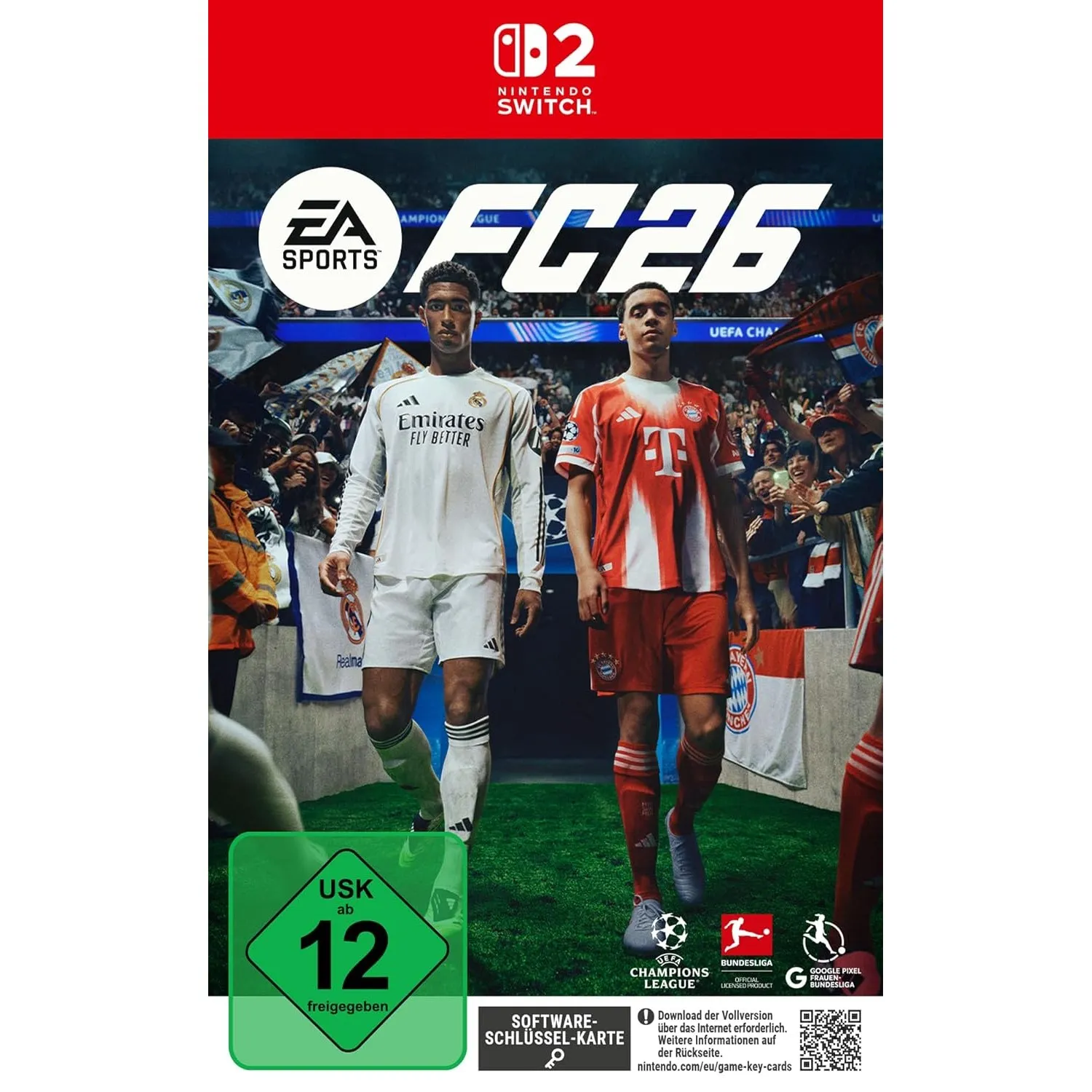 EA SPORTS FC 26 Standard Edition Switch 2 | Software-Schlüsselkarte | Deutsch