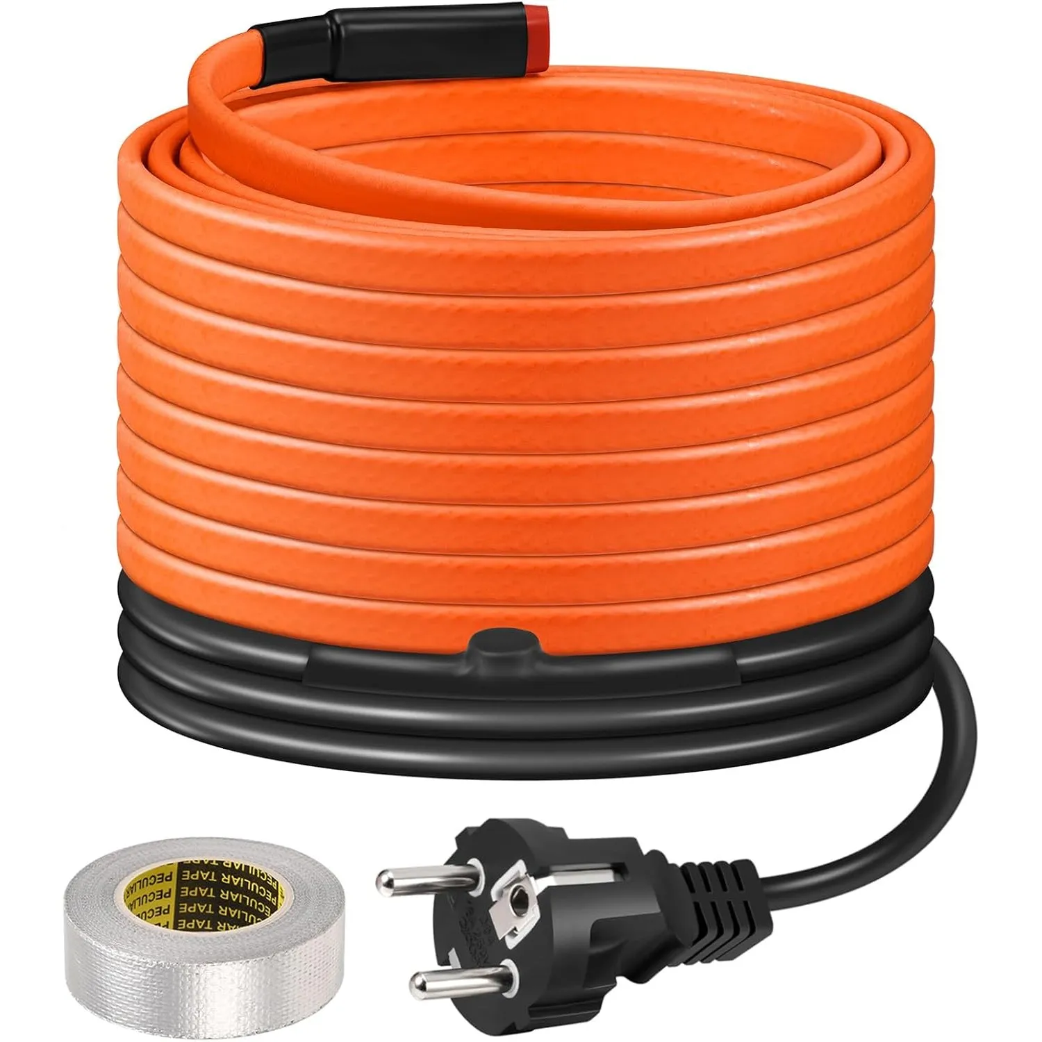 10m Frostschutz Heizkabel mit Thermostat 25W/m Rohrbegleitheizung