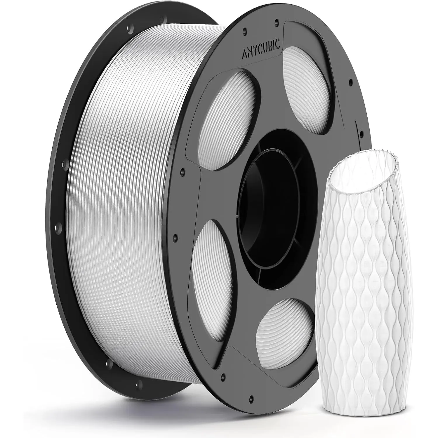 ANYCUBIC PLA Filament 1.75mm 1KG Transparente, Einfach zu drucken