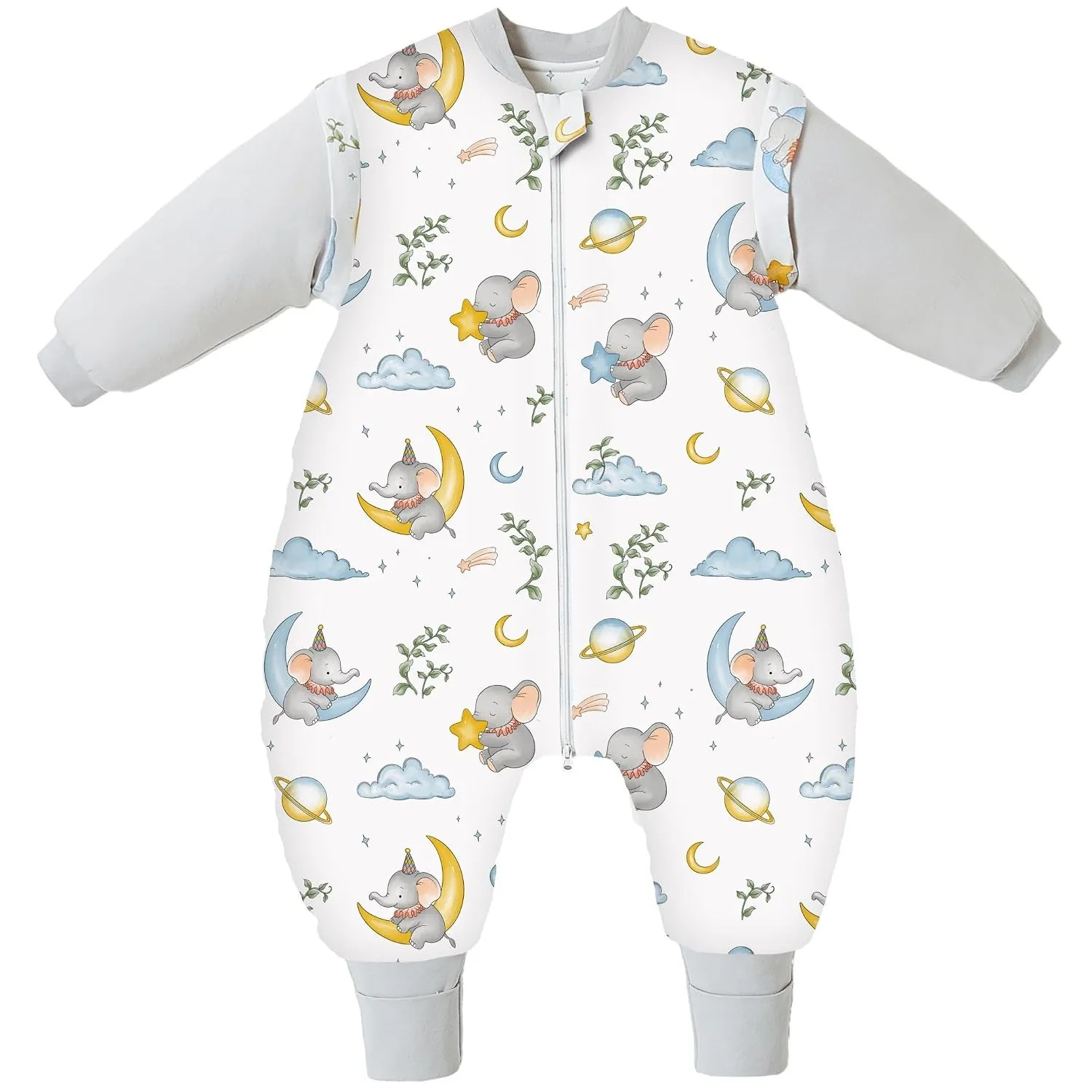 Chilsuessy Baby Winterschlafsack Schlafsack mit Füßen Warm Kinder Ganzjahres Winter Schlafsack Schlafanzug für Jungen M…