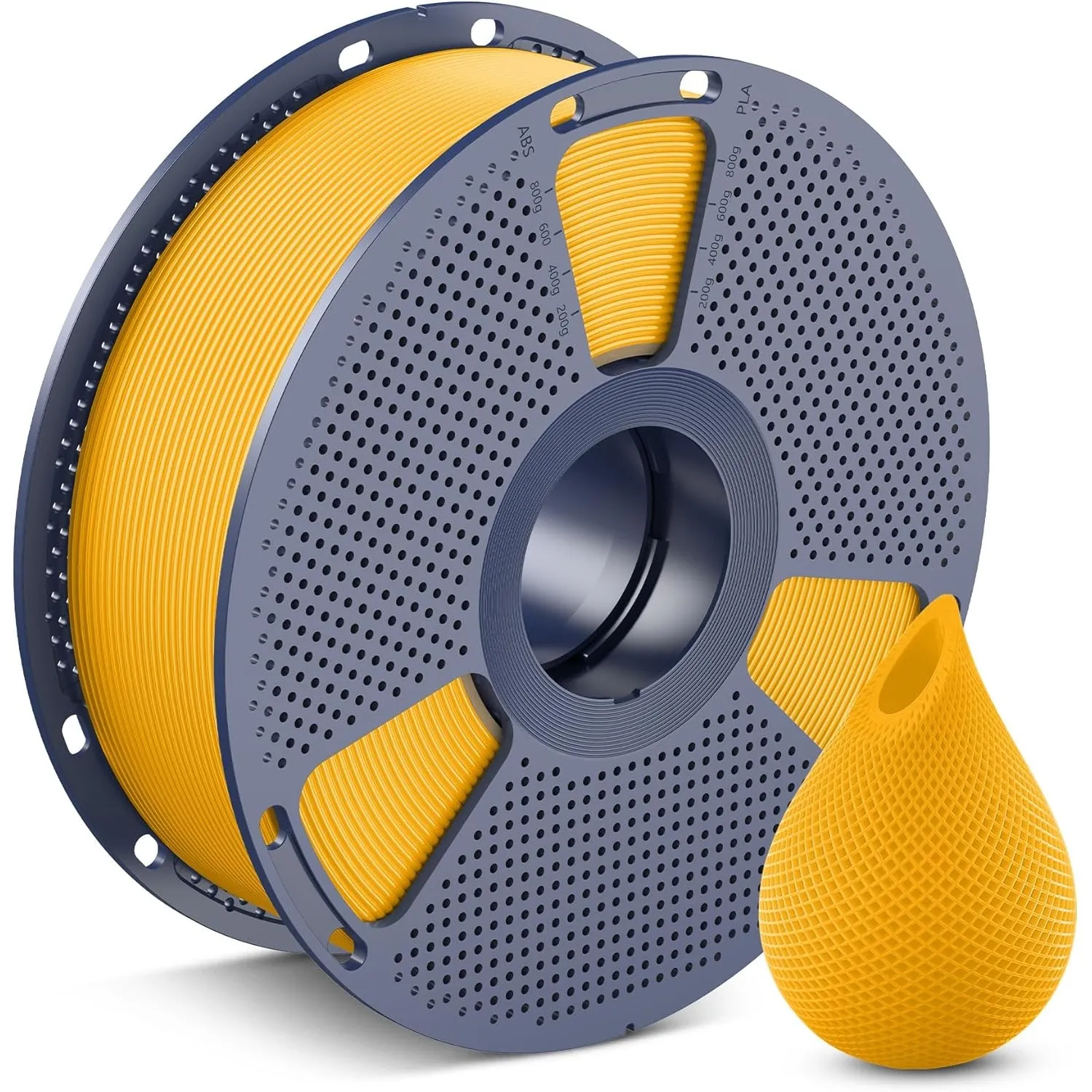 SUNLU PETG Hellgelb Filament 1.75 mm, 3D Drucker Filament Hellgelb PETG 1KG