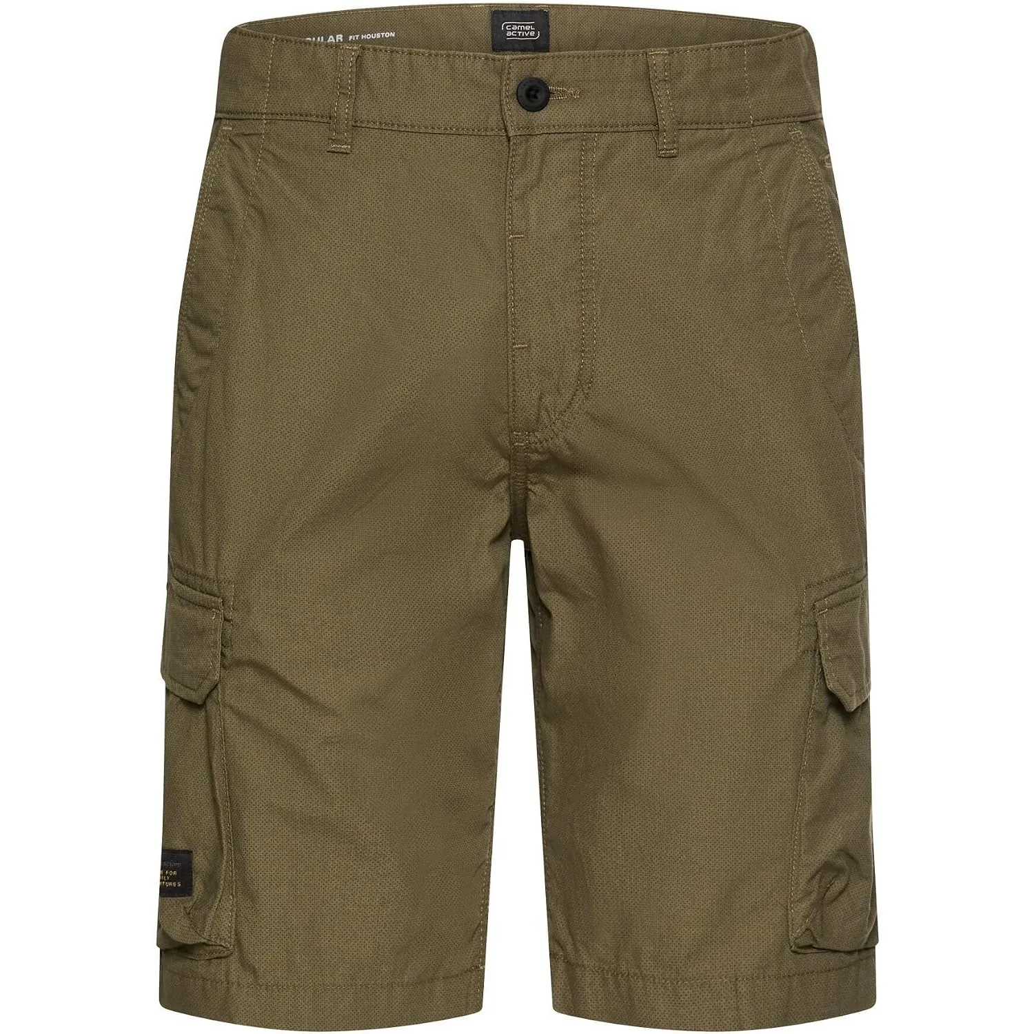 camel active Herren Cargoshorts aus Reiner Baumwolle