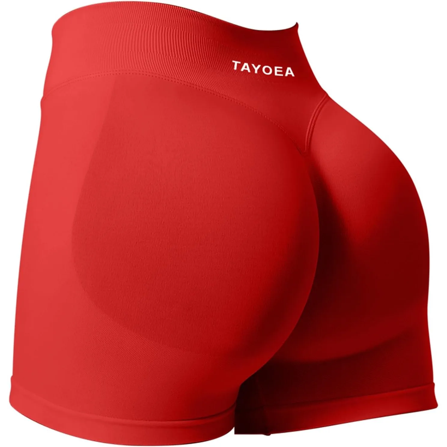 TAYOEA Sport Shorts Damen Scrunch Kurze Sporthose Push Up Kurze Leggings Butt Lifting Gym Short Nahtlose Workout Radler…