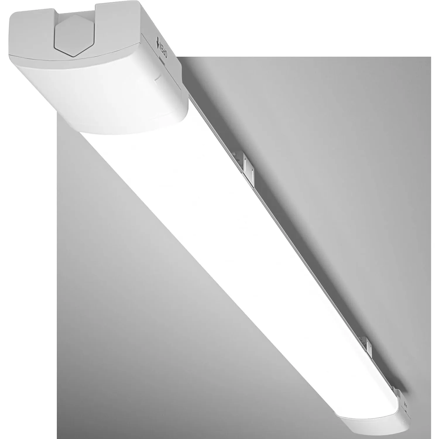 Modlicht LED Feuchtraumleuchte 90CM mit 30W 5000k Kaltlweiß 3350Lumen, Ultraslim Deckenleuchte Feuchtraum Flach Wasserf…
